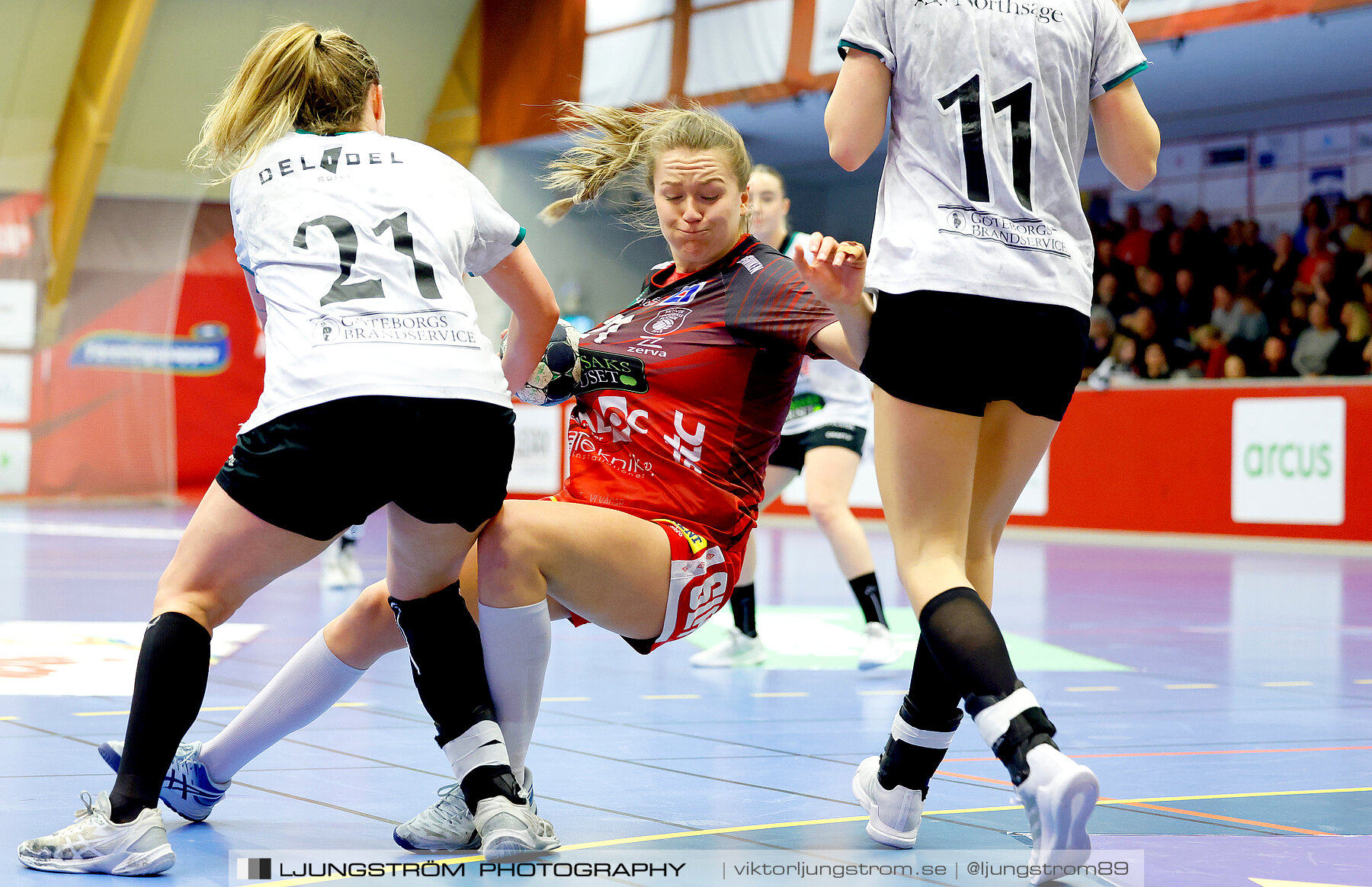 Skövde HF-Önnereds HK 1/4-final 2 25-22,dam,Skövde Idrottshall,Skövde,Sverige,Handboll,,2023,308020