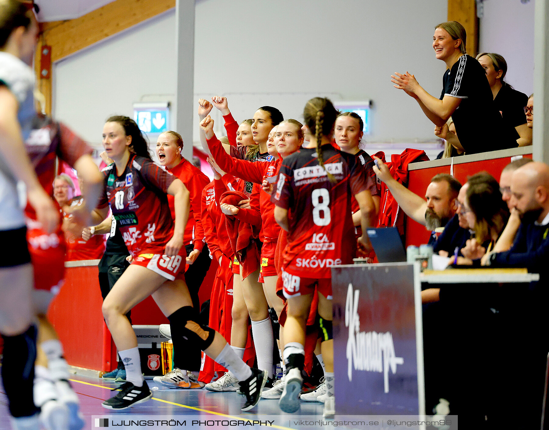 Skövde HF-Önnereds HK 1/4-final 2 25-22,dam,Skövde Idrottshall,Skövde,Sverige,Handboll,,2023,308154