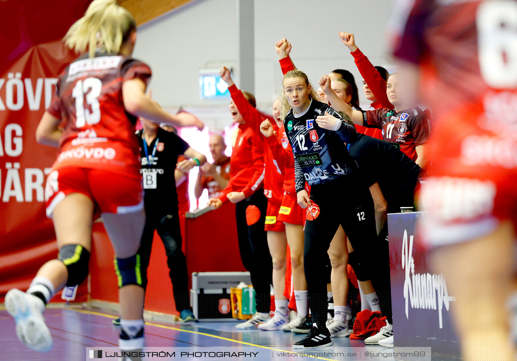 Skövde HF-Önnereds HK 1/4-final 2 25-22,dam,Skövde Idrottshall,Skövde,Sverige,Handboll,,2023,308157