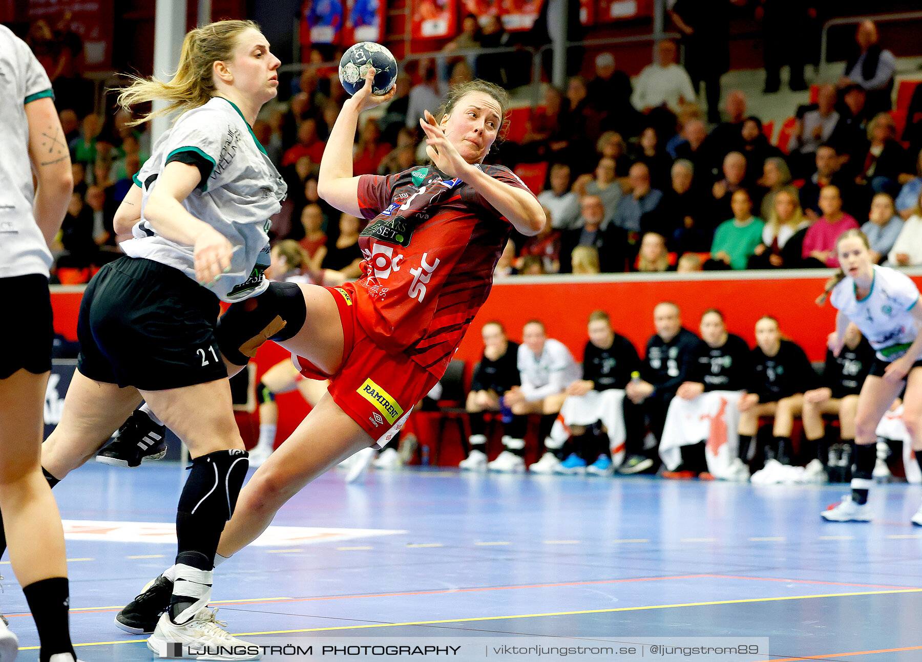 Skövde HF-Önnereds HK 1/4-final 2 25-22,dam,Skövde Idrottshall,Skövde,Sverige,Handboll,,2023,308183