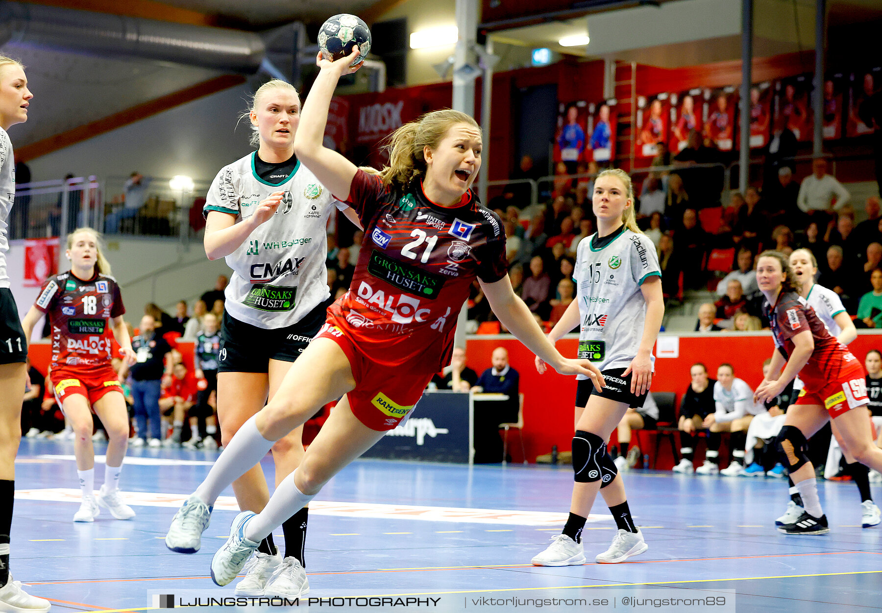 Skövde HF-Önnereds HK 1/4-final 2 25-22,dam,Skövde Idrottshall,Skövde,Sverige,Handboll,,2023,308188