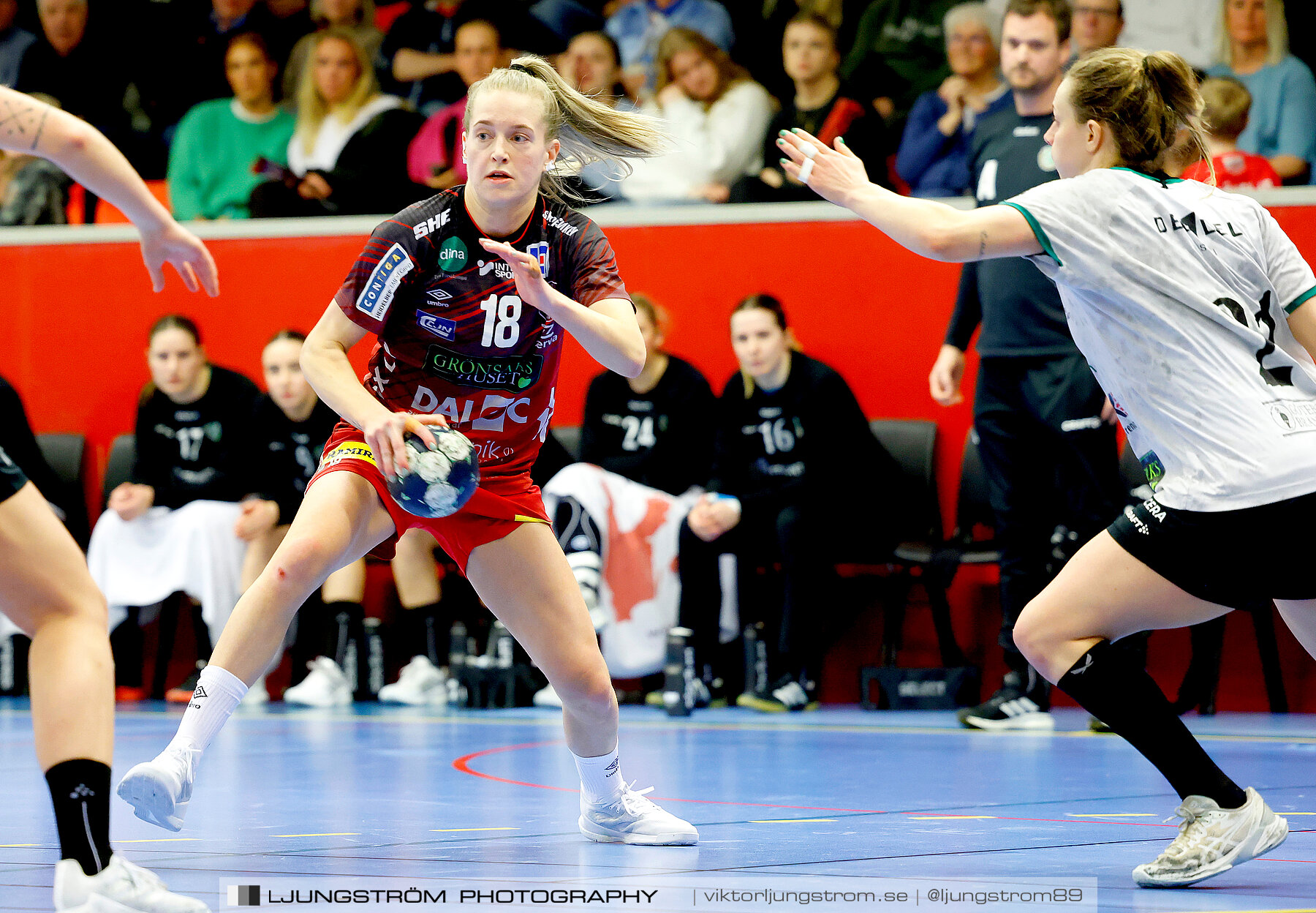 Skövde HF-Önnereds HK 1/4-final 2 25-22,dam,Skövde Idrottshall,Skövde,Sverige,Handboll,,2023,308204