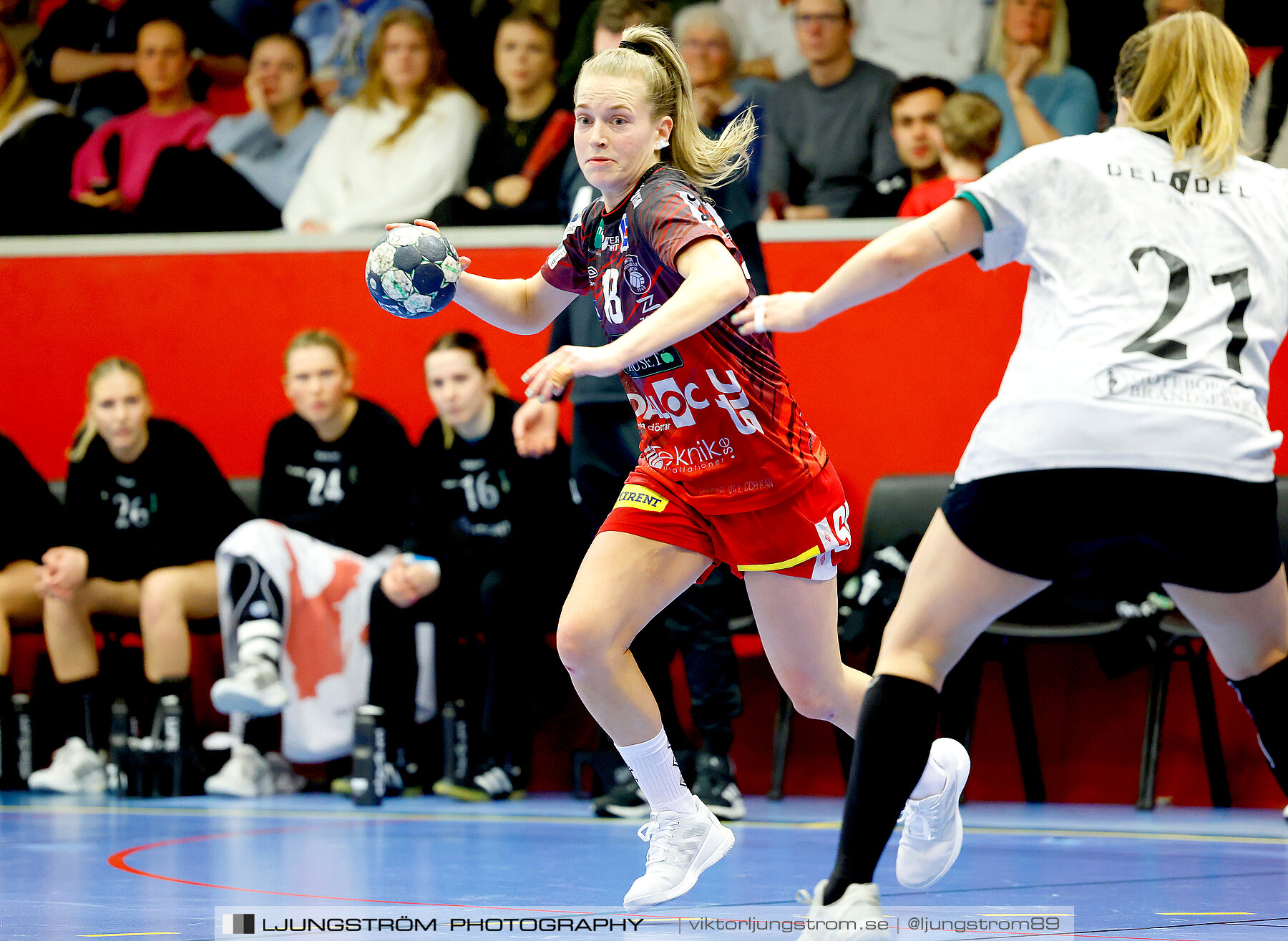 Skövde HF-Önnereds HK 1/4-final 2 25-22,dam,Skövde Idrottshall,Skövde,Sverige,Handboll,,2023,308205