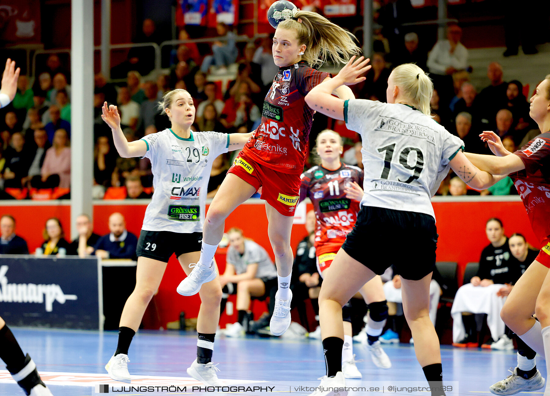 Skövde HF-Önnereds HK 1/4-final 2 25-22,dam,Skövde Idrottshall,Skövde,Sverige,Handboll,,2023,308210