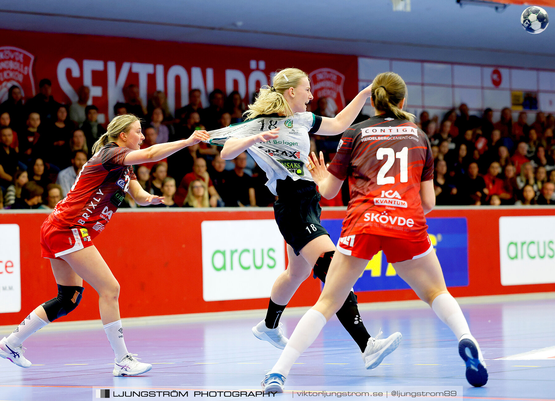 Skövde HF-Önnereds HK 1/4-final 4 19-24,dam,Skövde Idrottshall,Skövde,Sverige,Handboll,,2023,308891