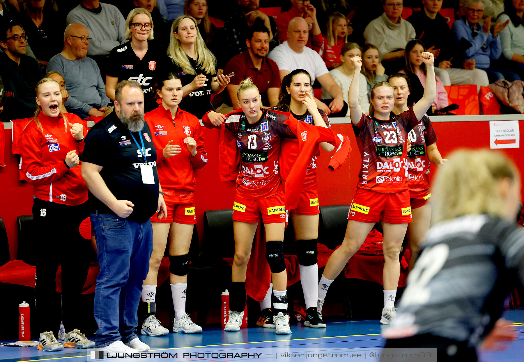 Skövde HF-Önnereds HK 1/4-final 4 19-24,dam,Skövde Idrottshall,Skövde,Sverige,Handboll,,2023,309221