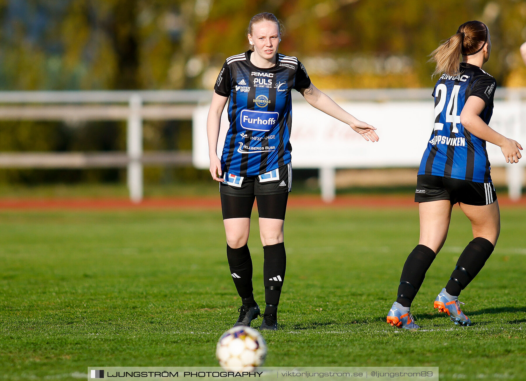 IFK Hjo-Skövde KIK 0-4,dam,Guldkroksvallen,Hjo,Sverige,Fotboll,,2023,310391