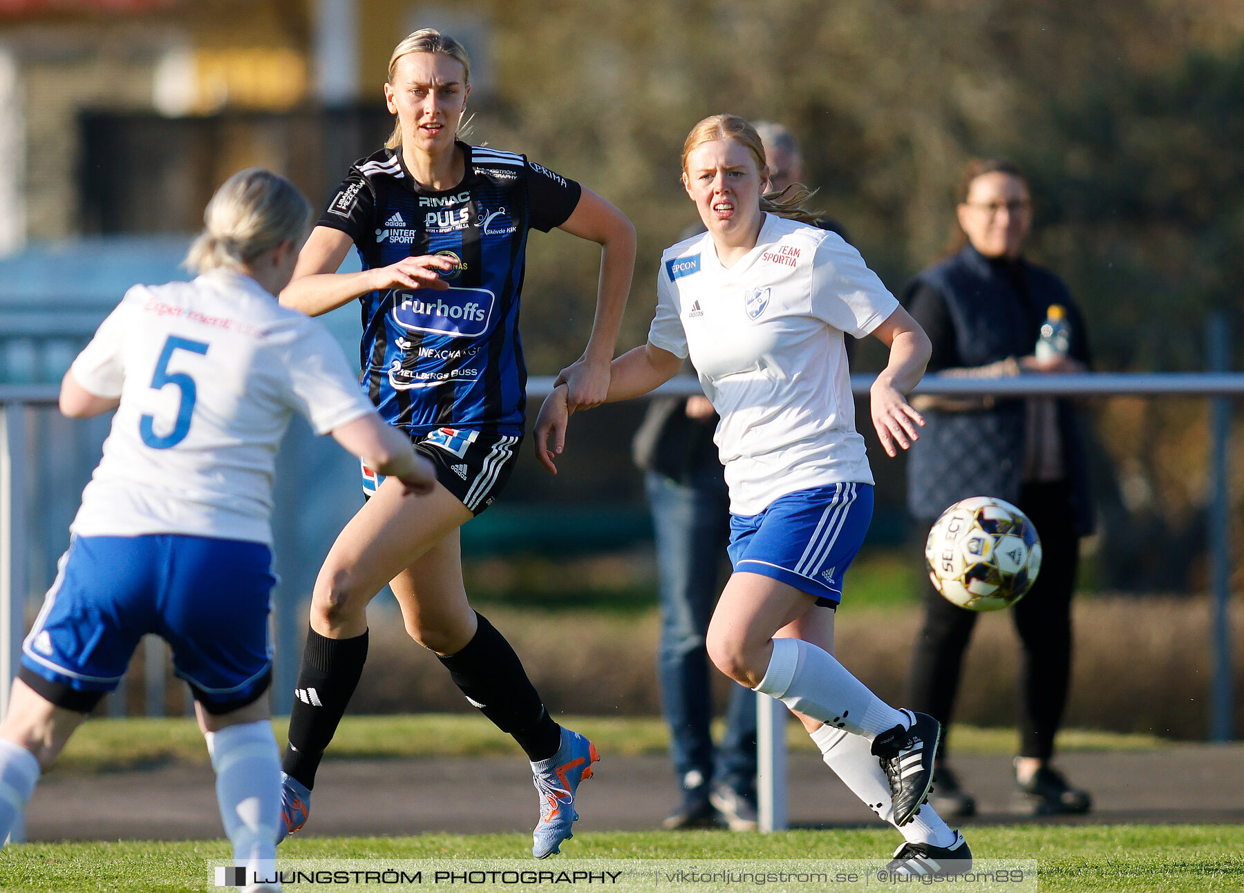 IFK Hjo-Skövde KIK 0-4,dam,Guldkroksvallen,Hjo,Sverige,Fotboll,,2023,310393