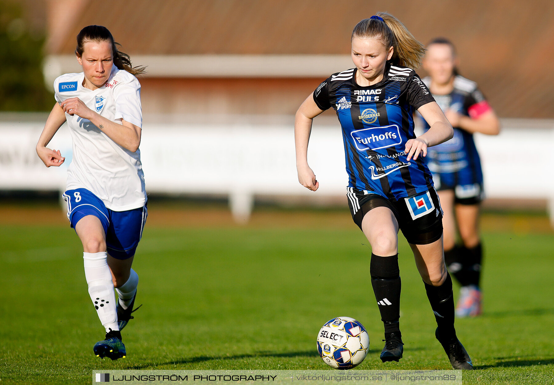 IFK Hjo-Skövde KIK 0-4,dam,Guldkroksvallen,Hjo,Sverige,Fotboll,,2023,310395