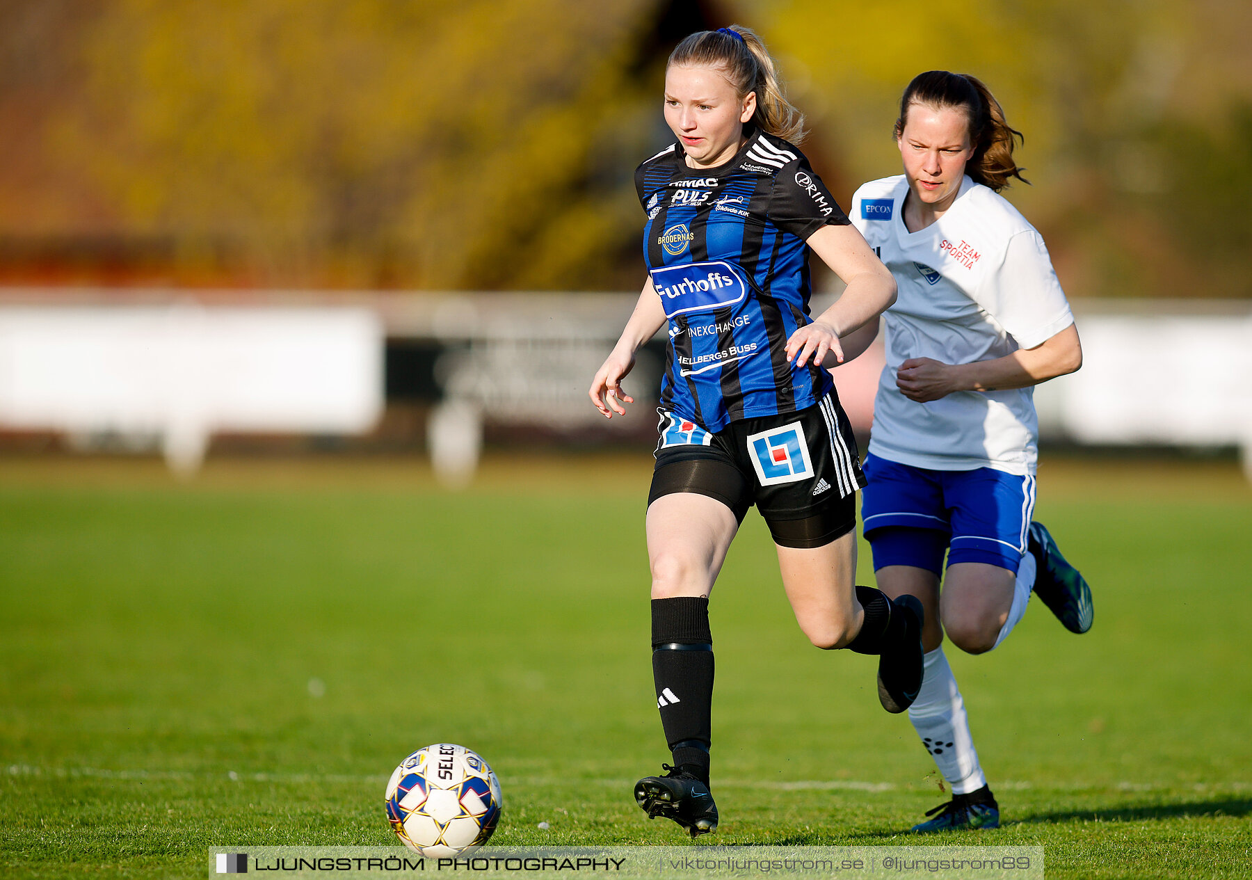 IFK Hjo-Skövde KIK 0-4,dam,Guldkroksvallen,Hjo,Sverige,Fotboll,,2023,310397