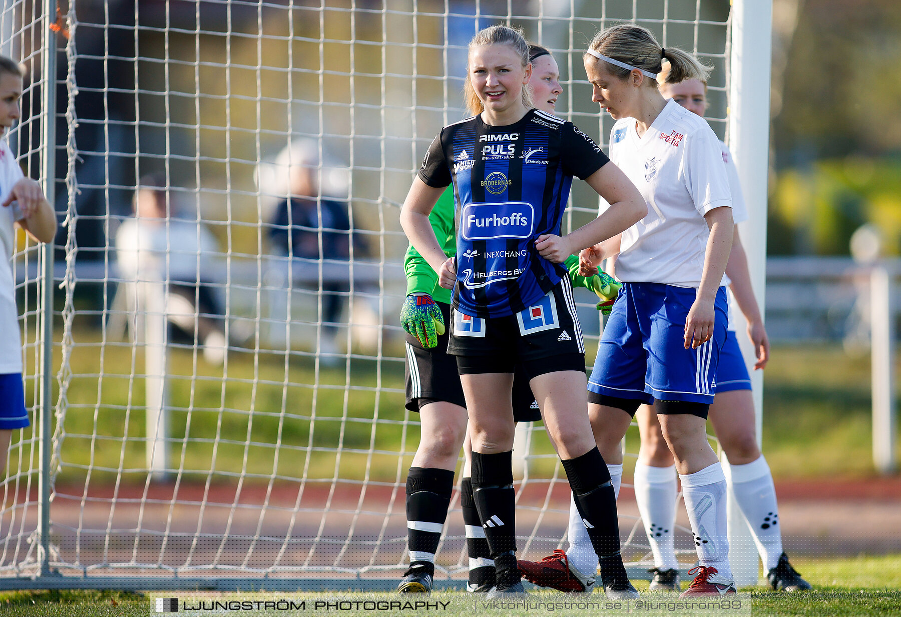 IFK Hjo-Skövde KIK 0-4,dam,Guldkroksvallen,Hjo,Sverige,Fotboll,,2023,310403