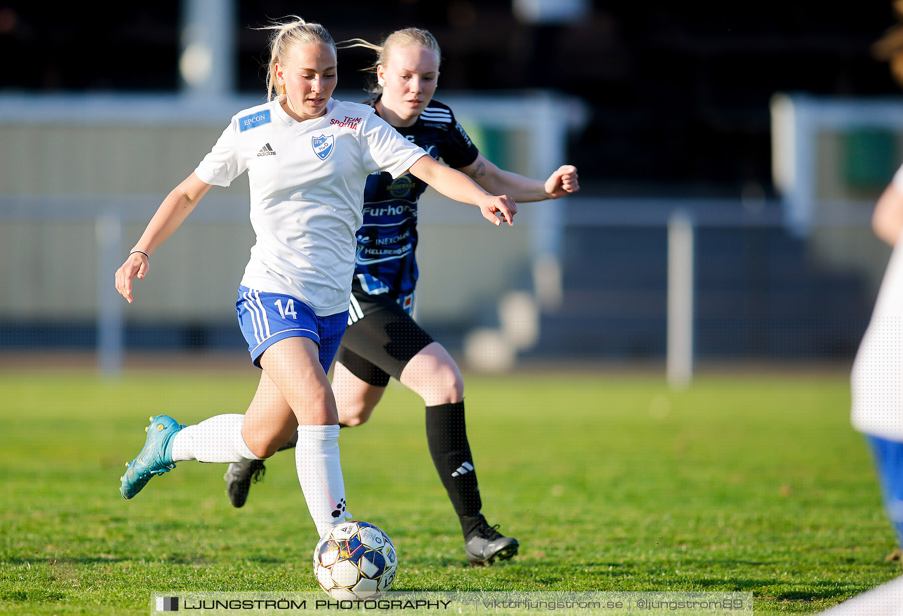 IFK Hjo-Skövde KIK 0-4,dam,Guldkroksvallen,Hjo,Sverige,Fotboll,,2023,310417