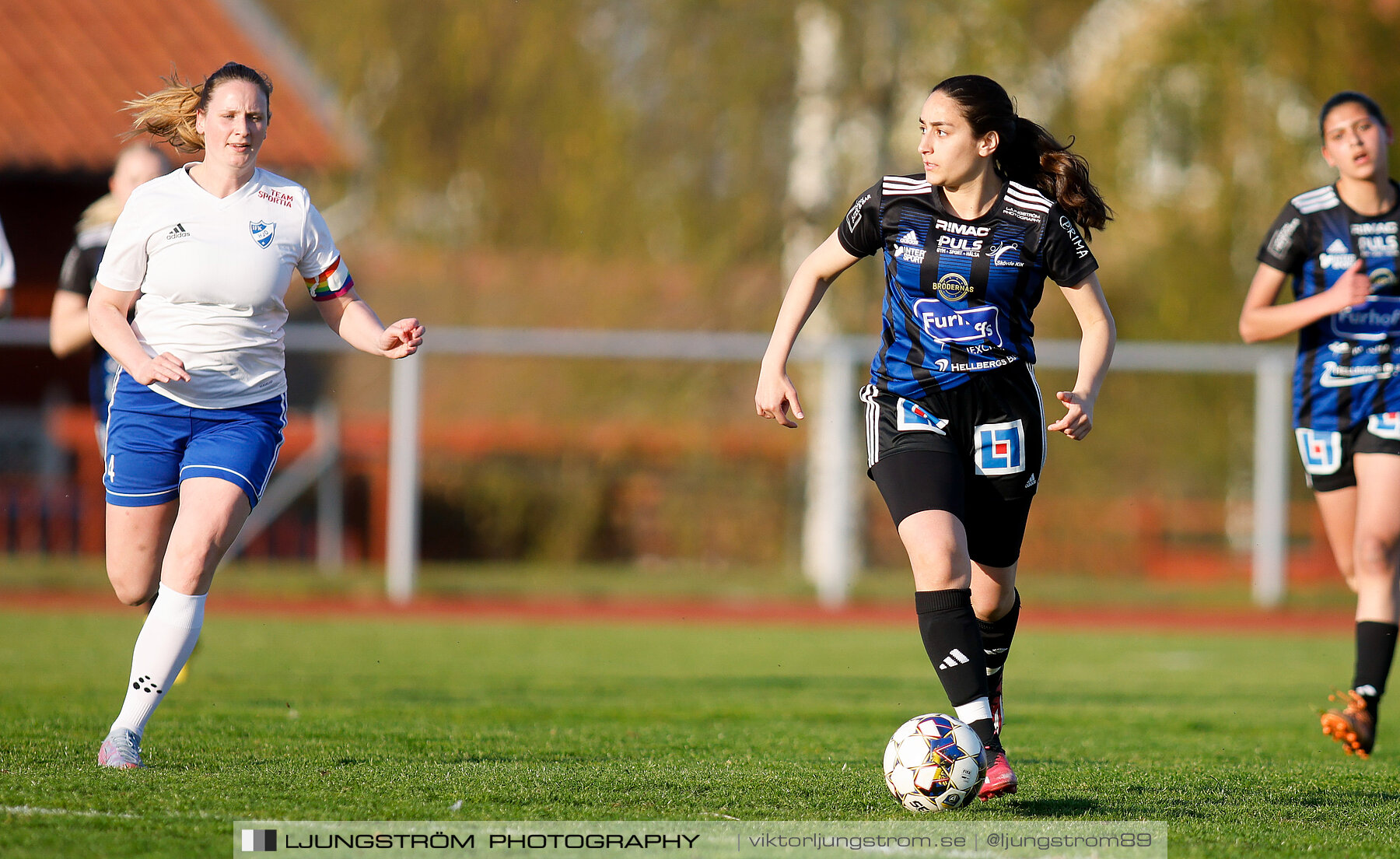 IFK Hjo-Skövde KIK 0-4,dam,Guldkroksvallen,Hjo,Sverige,Fotboll,,2023,310430