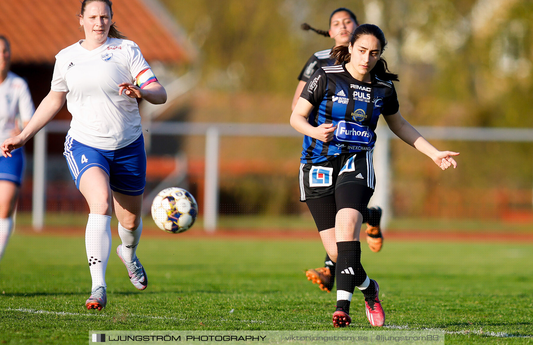 IFK Hjo-Skövde KIK 0-4,dam,Guldkroksvallen,Hjo,Sverige,Fotboll,,2023,310431
