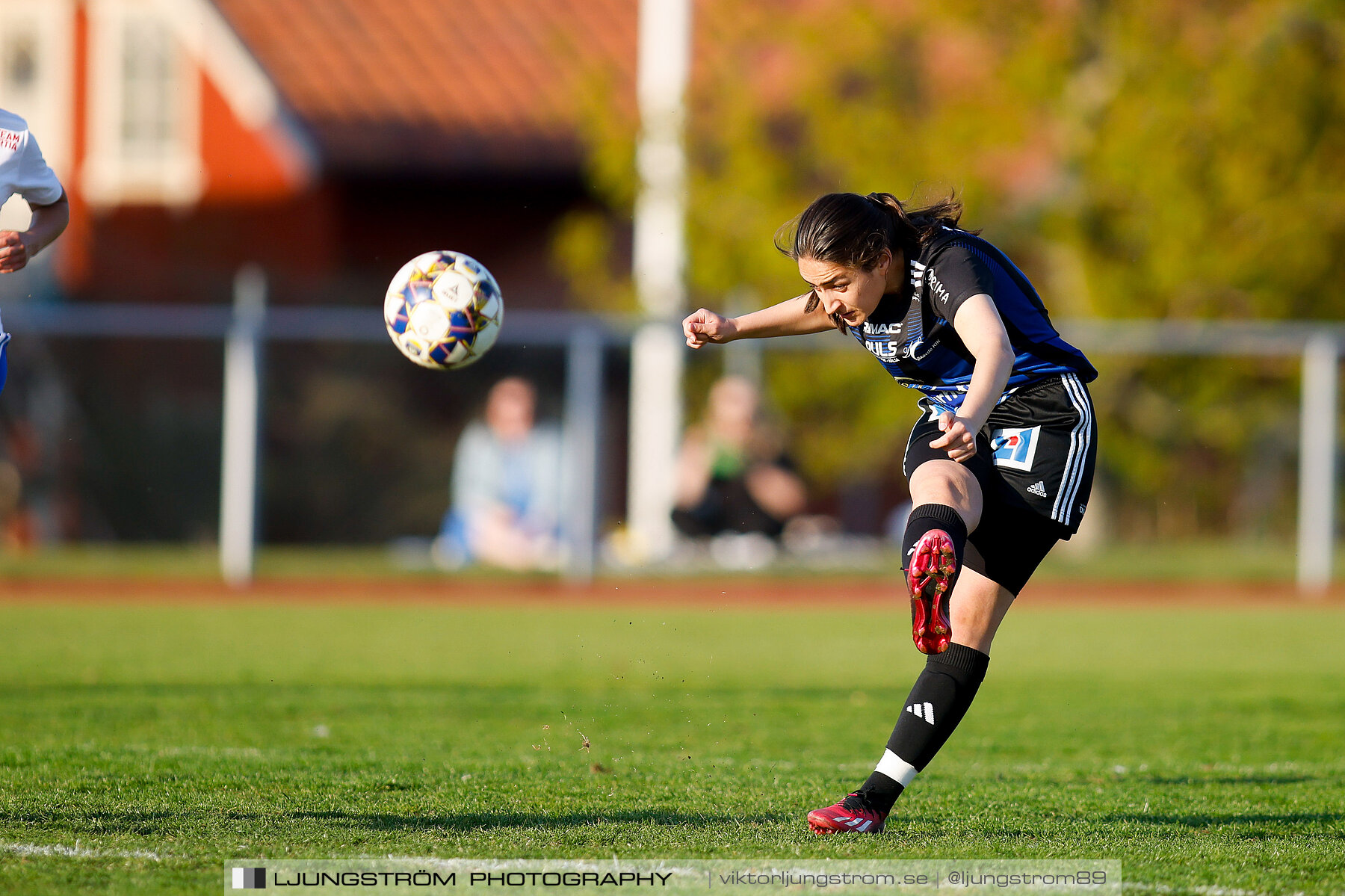 IFK Hjo-Skövde KIK 0-4,dam,Guldkroksvallen,Hjo,Sverige,Fotboll,,2023,310433