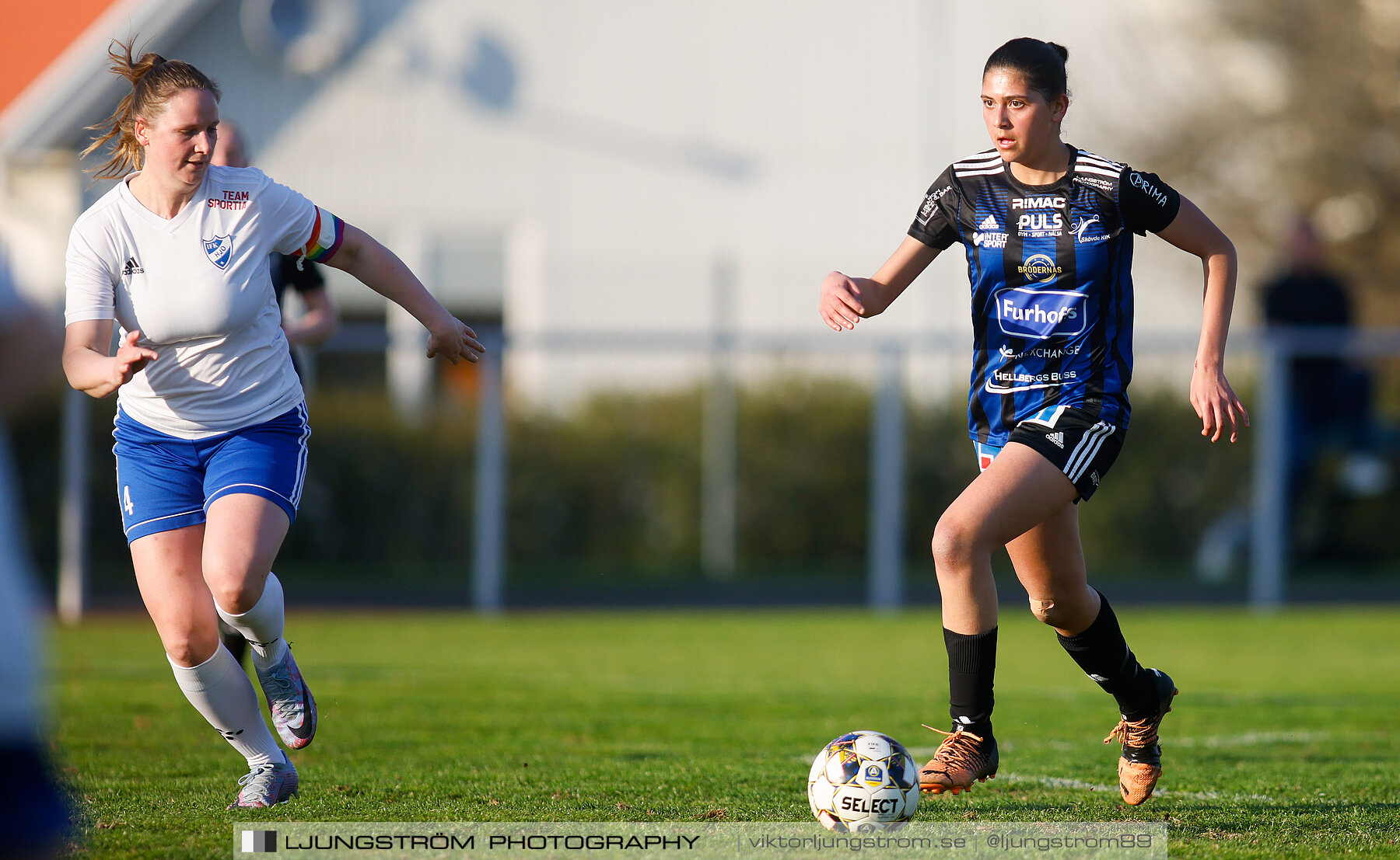 IFK Hjo-Skövde KIK 0-4,dam,Guldkroksvallen,Hjo,Sverige,Fotboll,,2023,310444