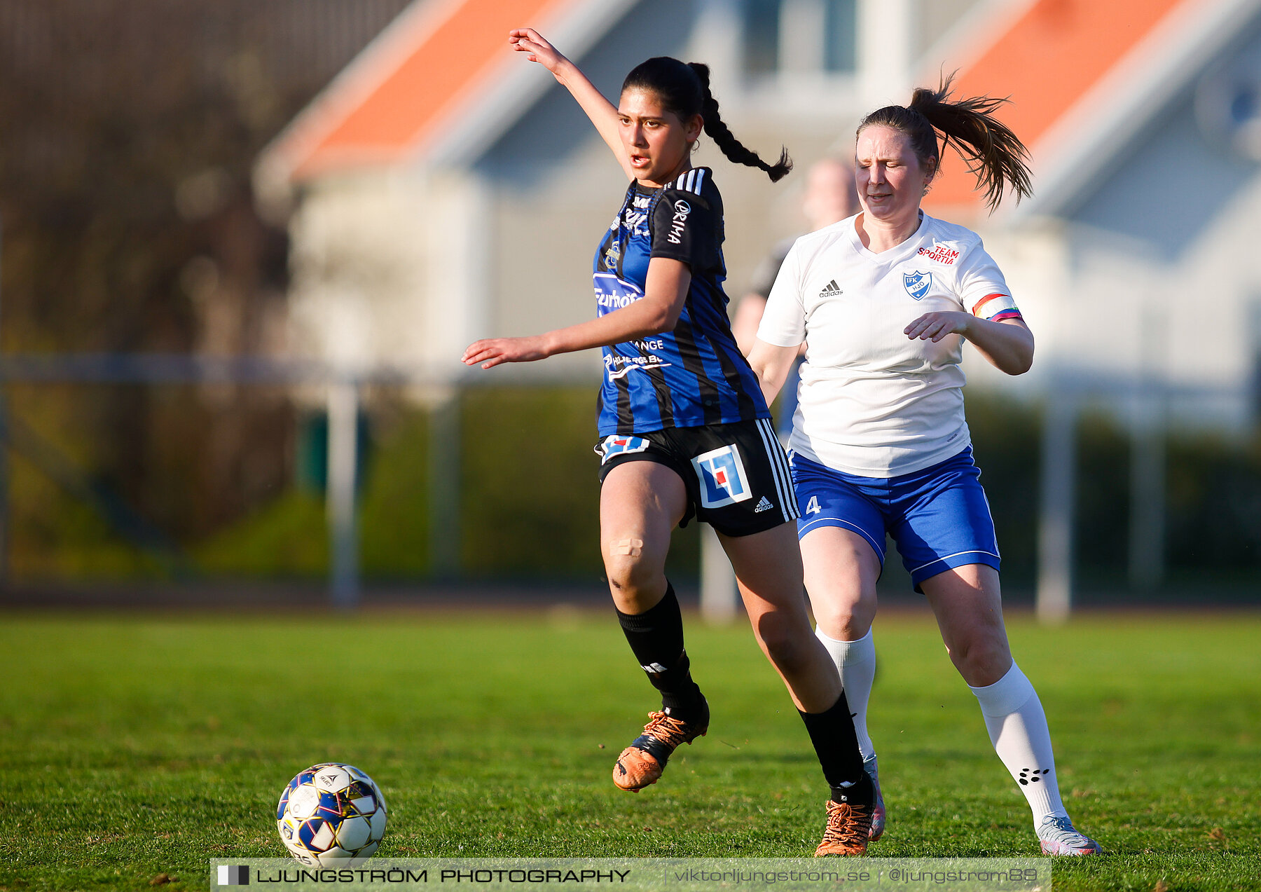 IFK Hjo-Skövde KIK 0-4,dam,Guldkroksvallen,Hjo,Sverige,Fotboll,,2023,310447