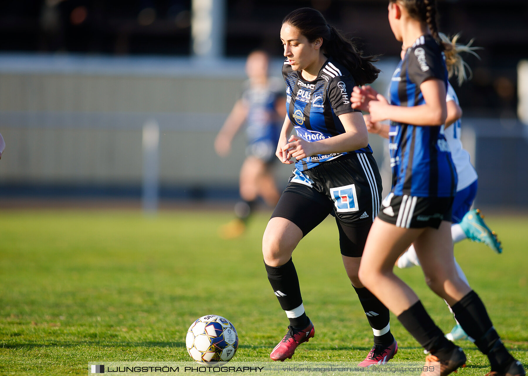 IFK Hjo-Skövde KIK 0-4,dam,Guldkroksvallen,Hjo,Sverige,Fotboll,,2023,310453