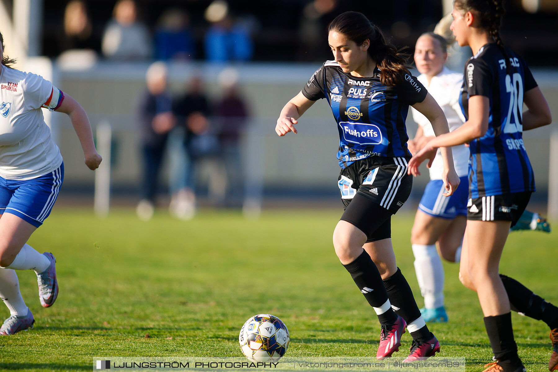 IFK Hjo-Skövde KIK 0-4,dam,Guldkroksvallen,Hjo,Sverige,Fotboll,,2023,310454