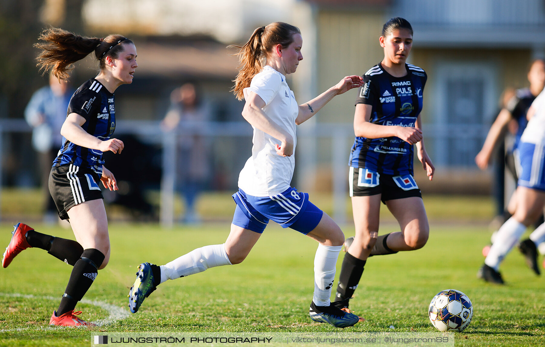 IFK Hjo-Skövde KIK 0-4,dam,Guldkroksvallen,Hjo,Sverige,Fotboll,,2023,310469