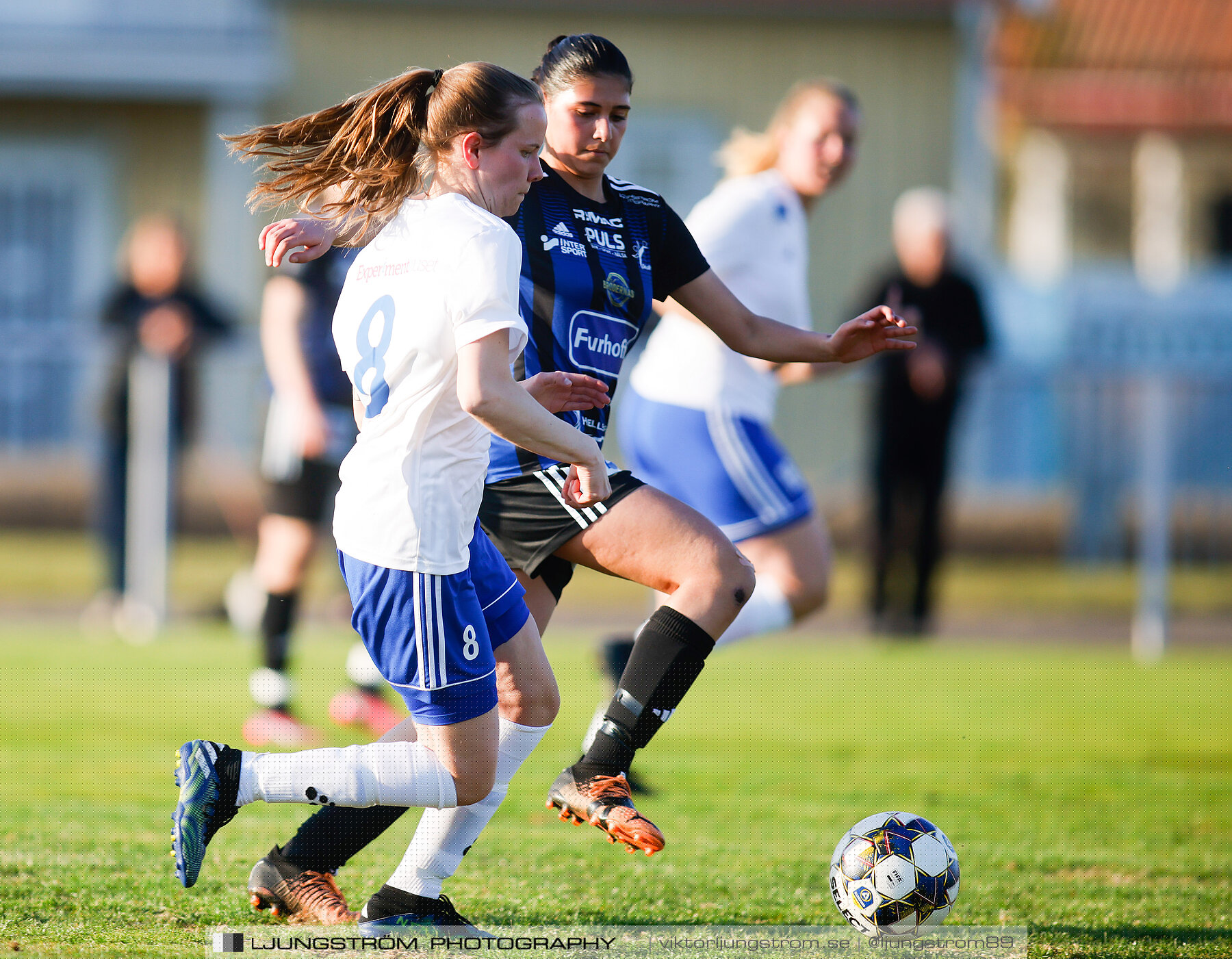 IFK Hjo-Skövde KIK 0-4,dam,Guldkroksvallen,Hjo,Sverige,Fotboll,,2023,310471