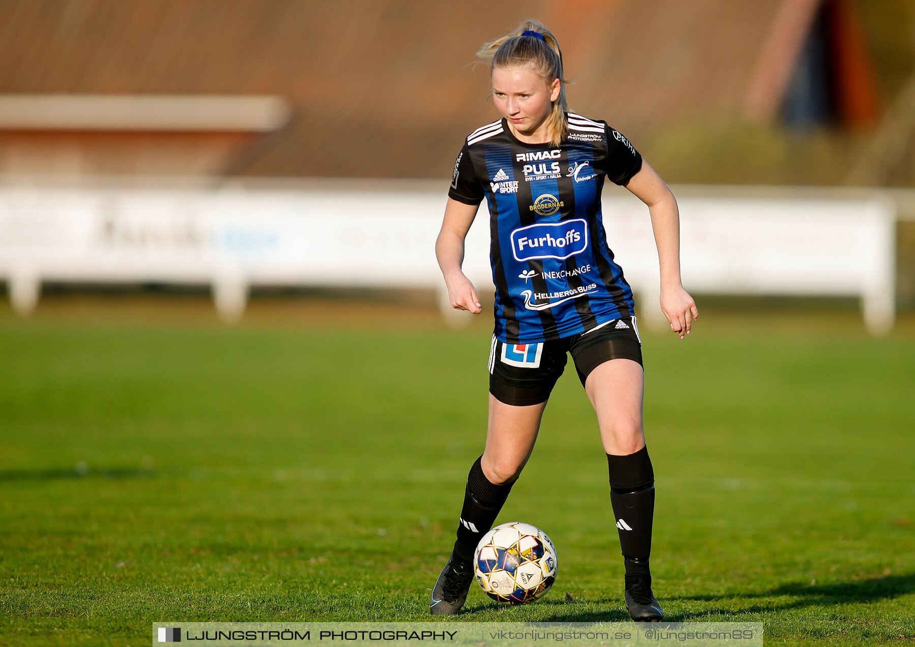 IFK Hjo-Skövde KIK 0-4,dam,Guldkroksvallen,Hjo,Sverige,Fotboll,,2023,310495