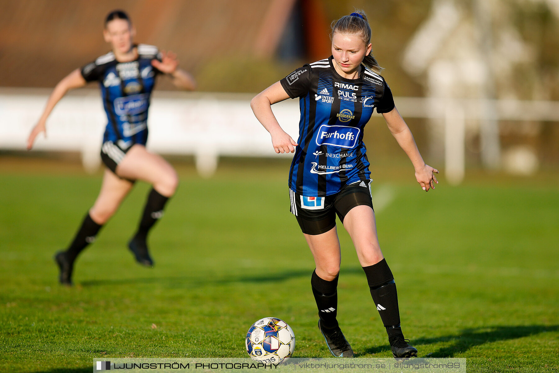 IFK Hjo-Skövde KIK 0-4,dam,Guldkroksvallen,Hjo,Sverige,Fotboll,,2023,310496