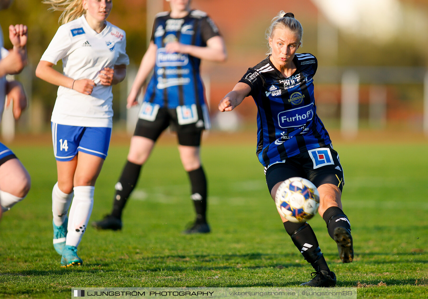 IFK Hjo-Skövde KIK 0-4,dam,Guldkroksvallen,Hjo,Sverige,Fotboll,,2023,310501