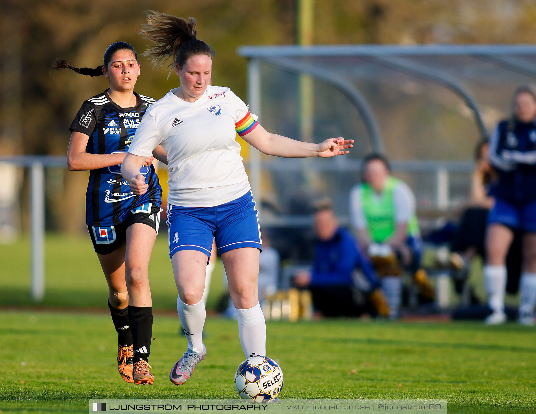 IFK Hjo-Skövde KIK 0-4,dam,Guldkroksvallen,Hjo,Sverige,Fotboll,,2023,310531