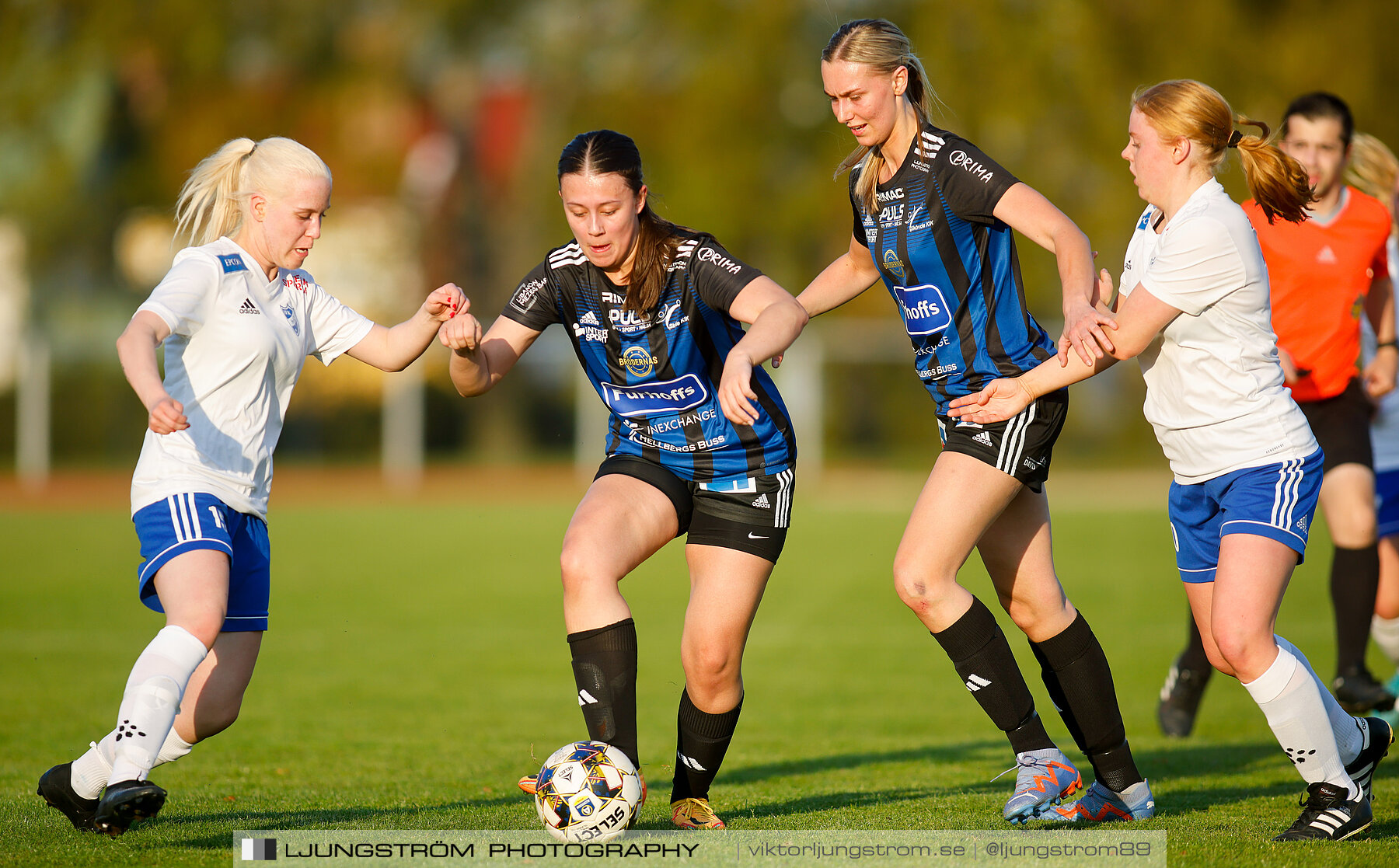 IFK Hjo-Skövde KIK 0-4,dam,Guldkroksvallen,Hjo,Sverige,Fotboll,,2023,310536