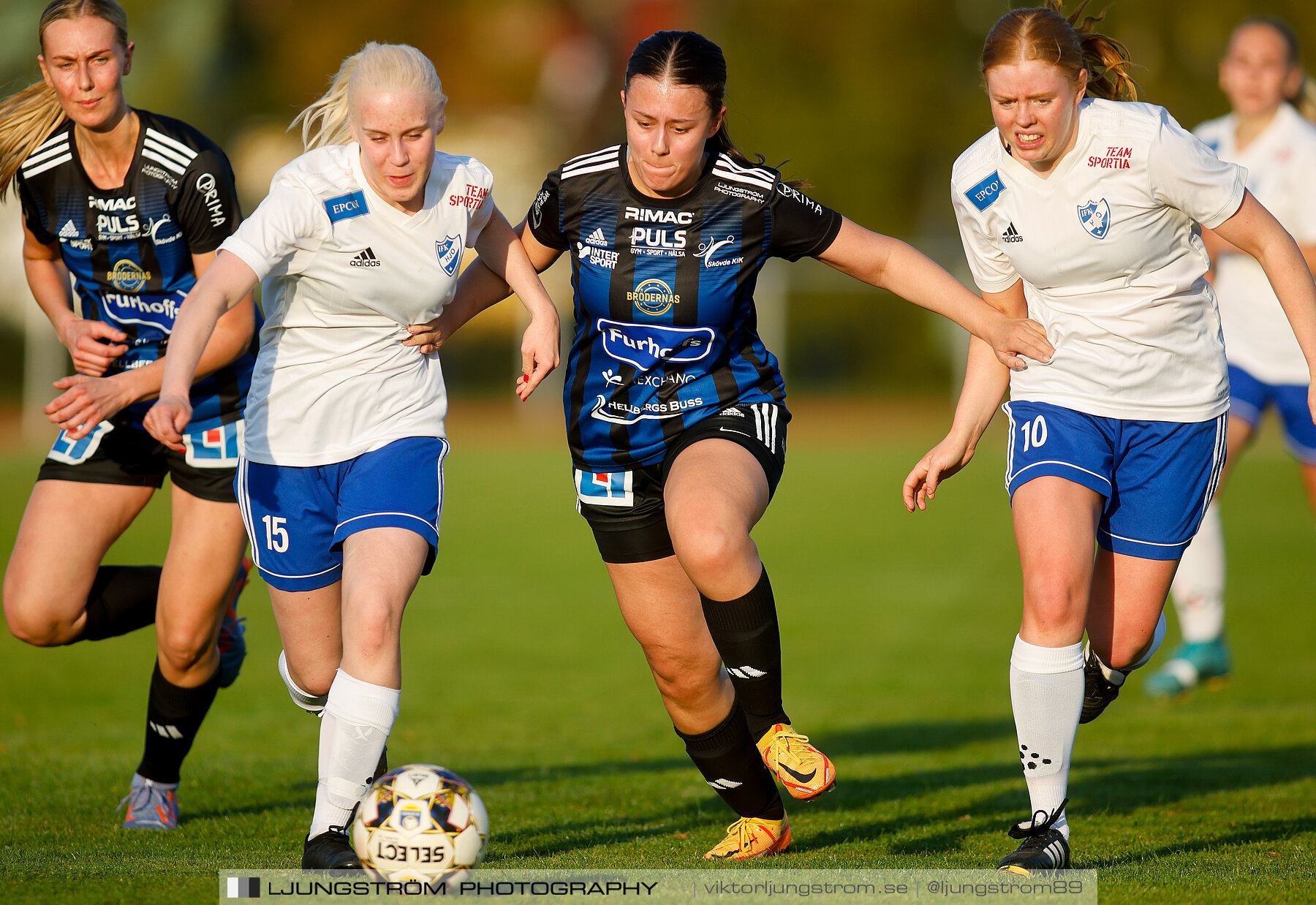 IFK Hjo-Skövde KIK 0-4,dam,Guldkroksvallen,Hjo,Sverige,Fotboll,,2023,310537