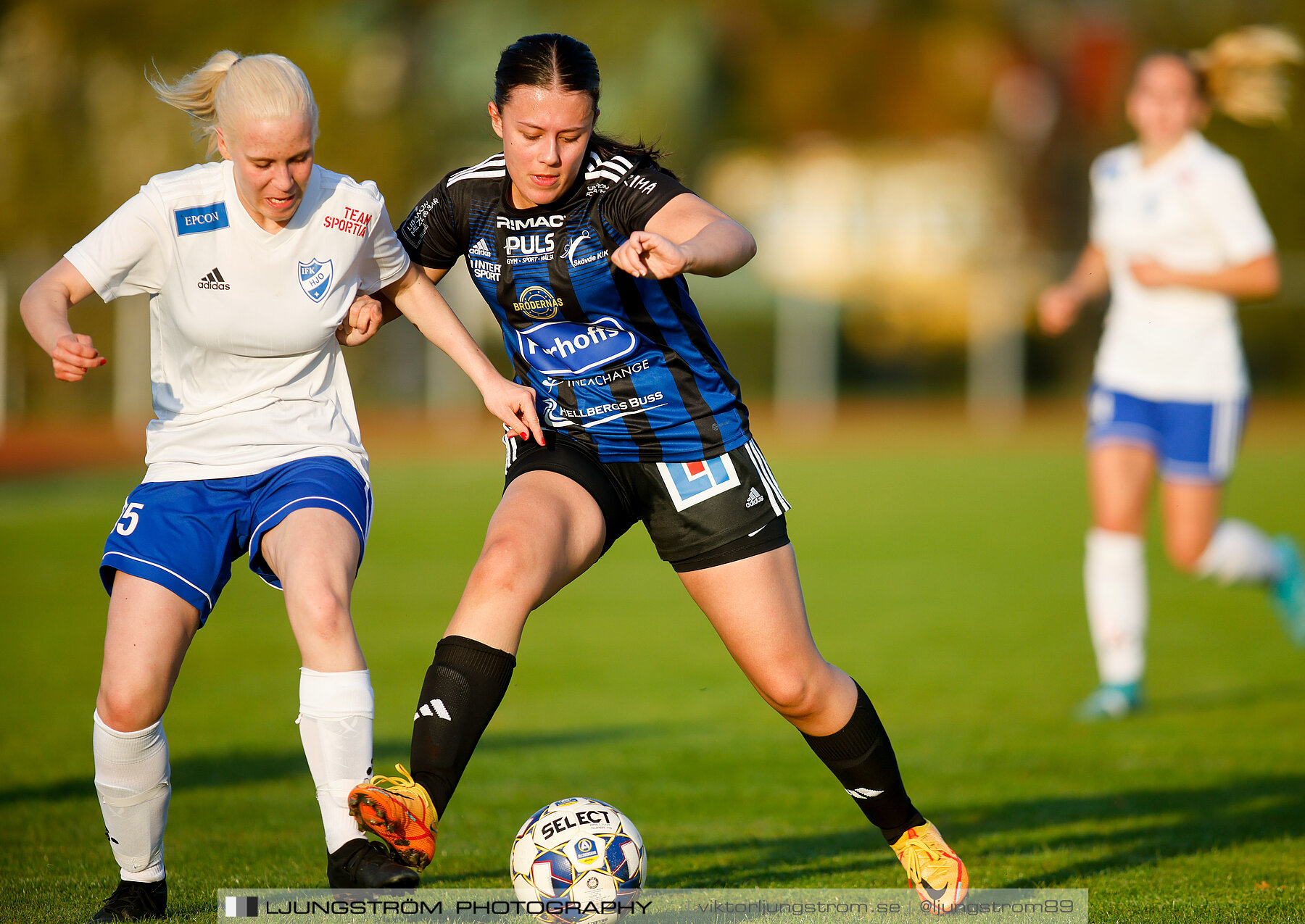 IFK Hjo-Skövde KIK 0-4,dam,Guldkroksvallen,Hjo,Sverige,Fotboll,,2023,310539