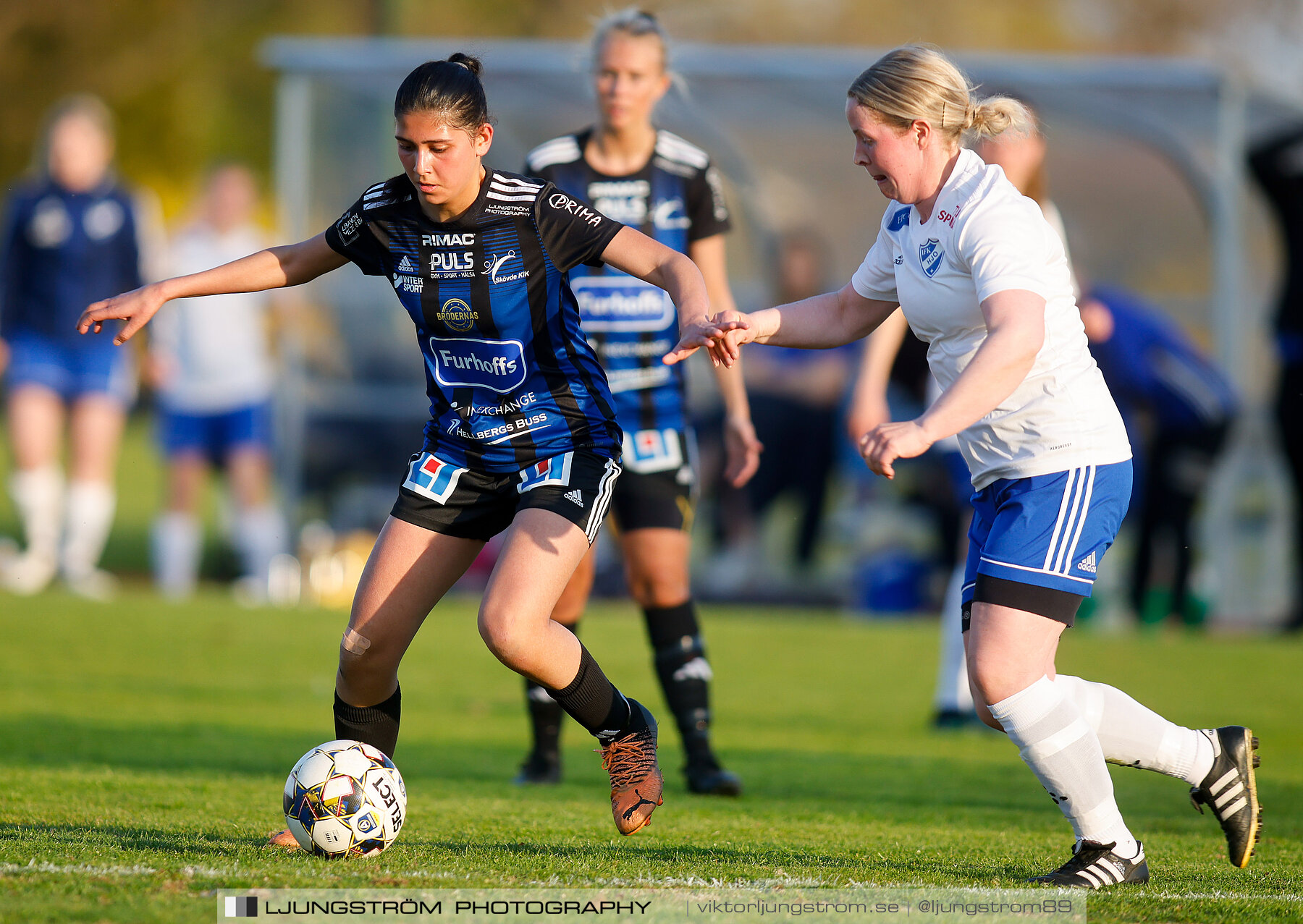 IFK Hjo-Skövde KIK 0-4,dam,Guldkroksvallen,Hjo,Sverige,Fotboll,,2023,310549