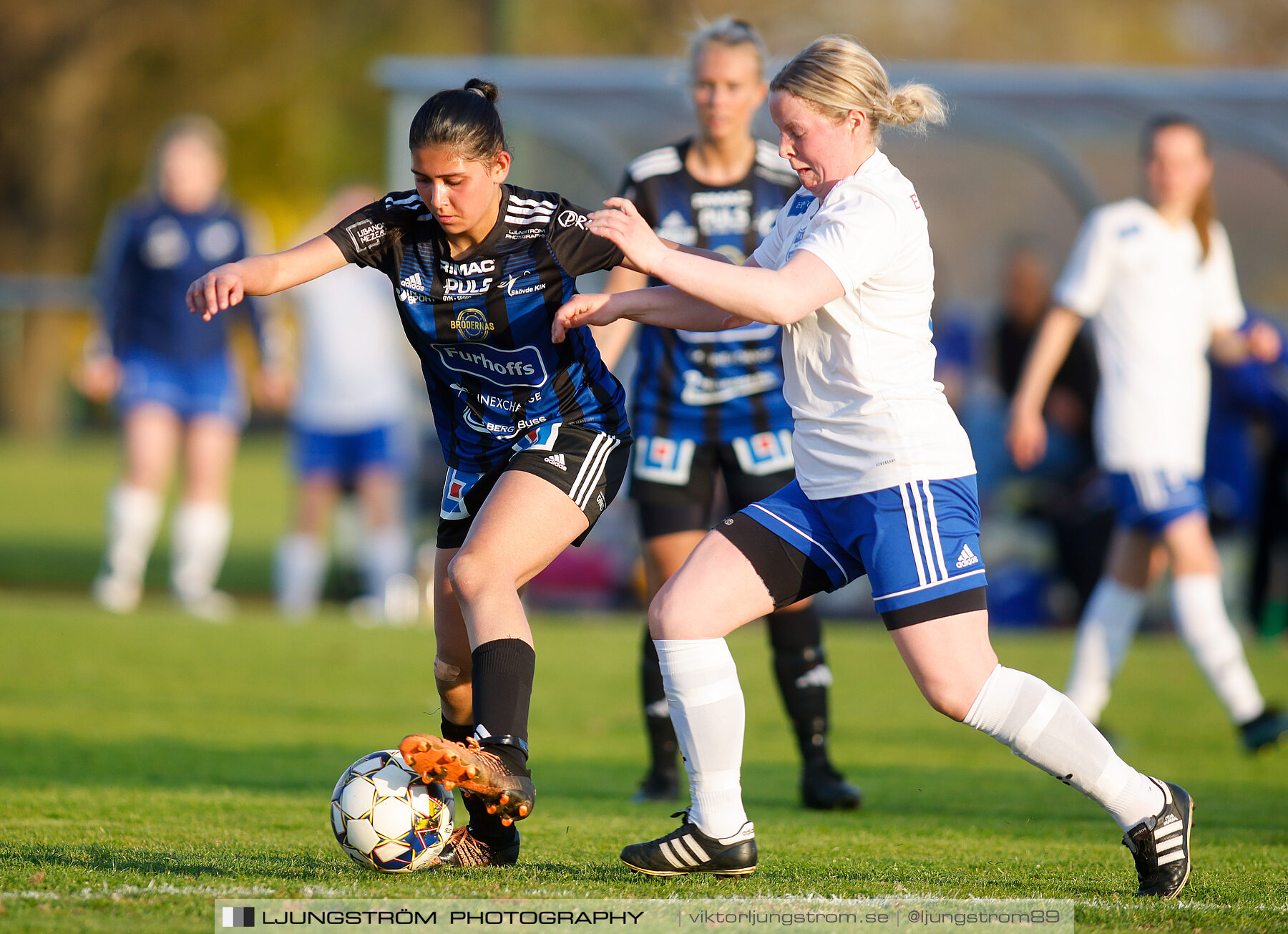 IFK Hjo-Skövde KIK 0-4,dam,Guldkroksvallen,Hjo,Sverige,Fotboll,,2023,310550