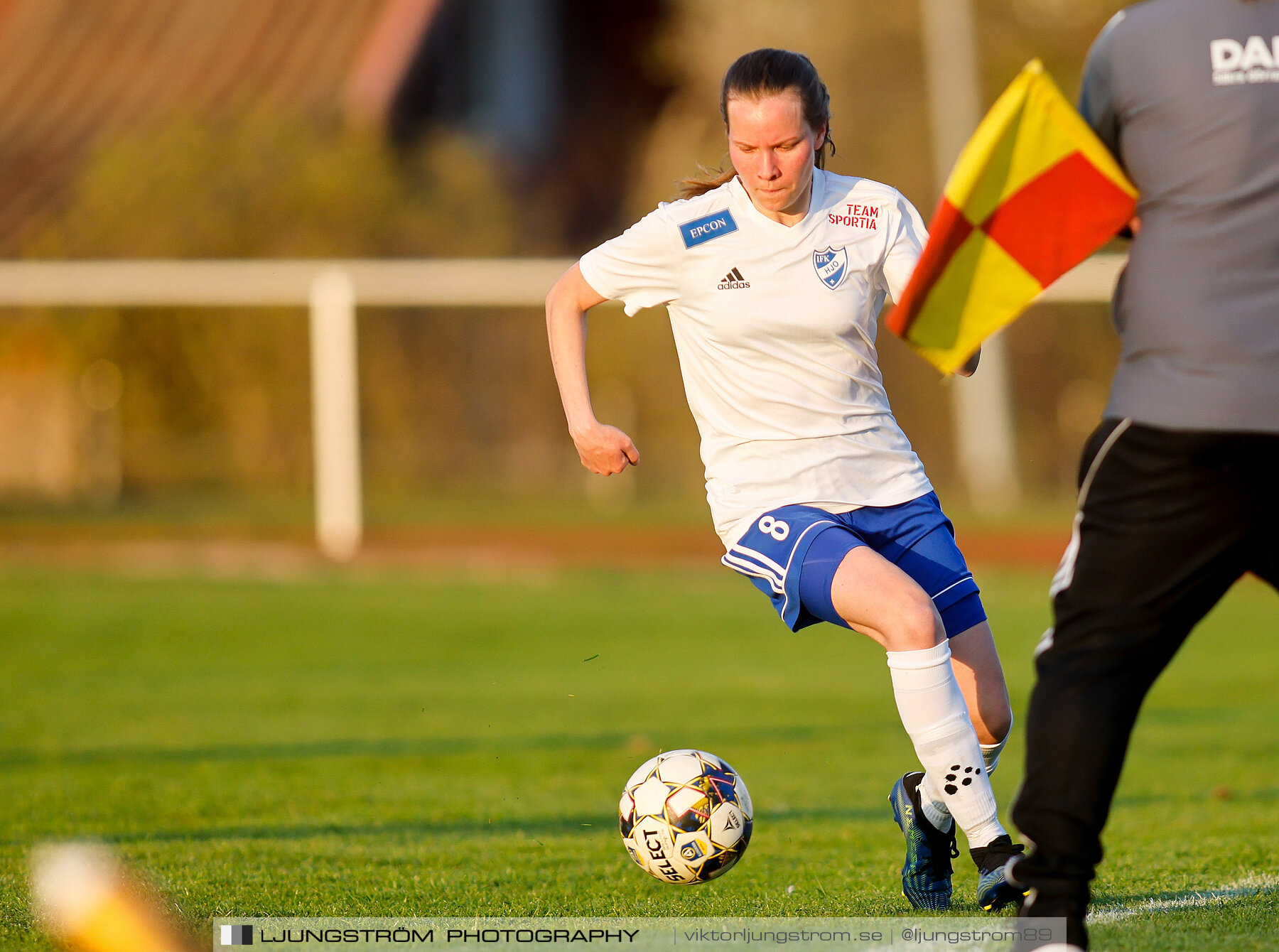 IFK Hjo-Skövde KIK 0-4,dam,Guldkroksvallen,Hjo,Sverige,Fotboll,,2023,310575