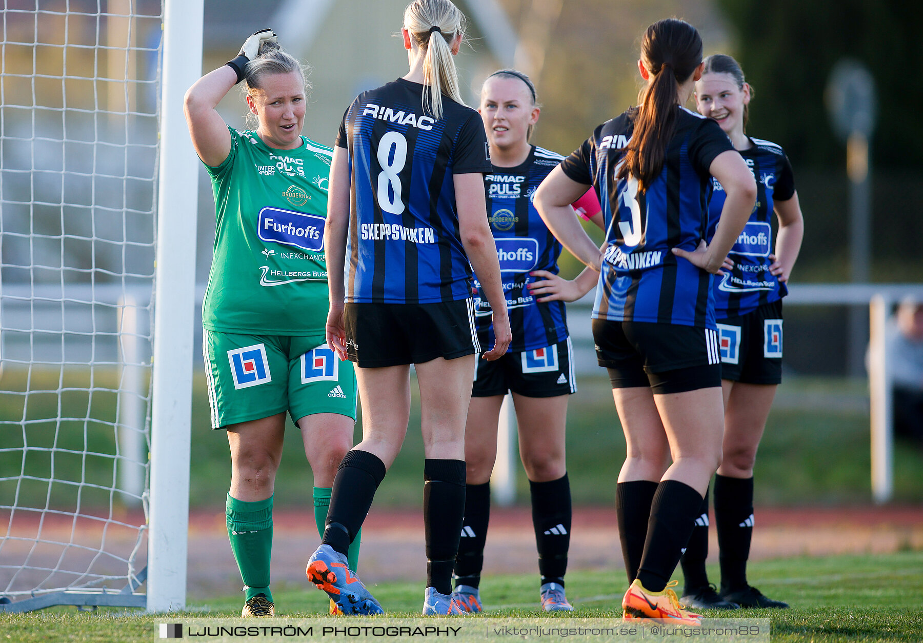 IFK Hjo-Skövde KIK 0-4,dam,Guldkroksvallen,Hjo,Sverige,Fotboll,,2023,310578