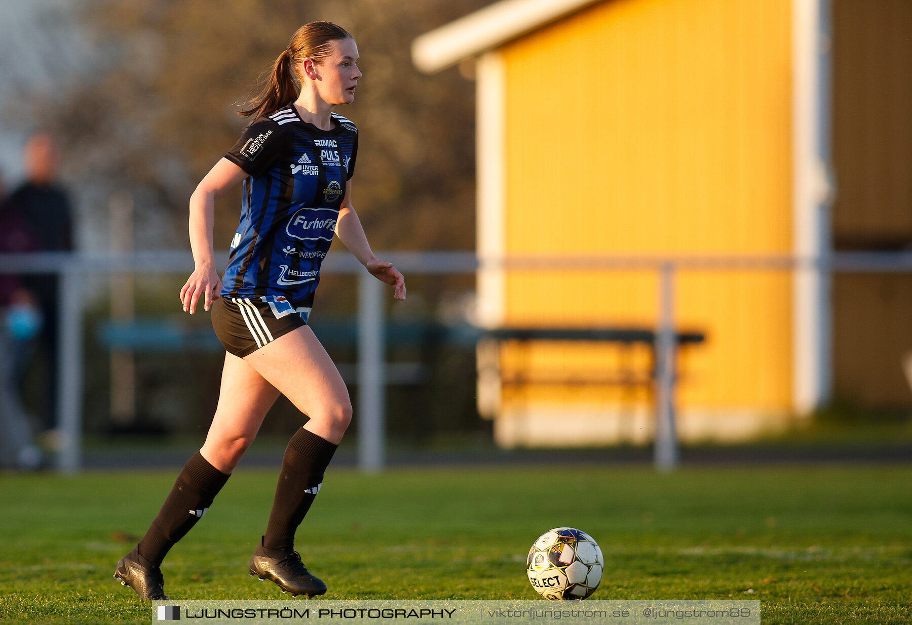 IFK Hjo-Skövde KIK 0-4,dam,Guldkroksvallen,Hjo,Sverige,Fotboll,,2023,310582