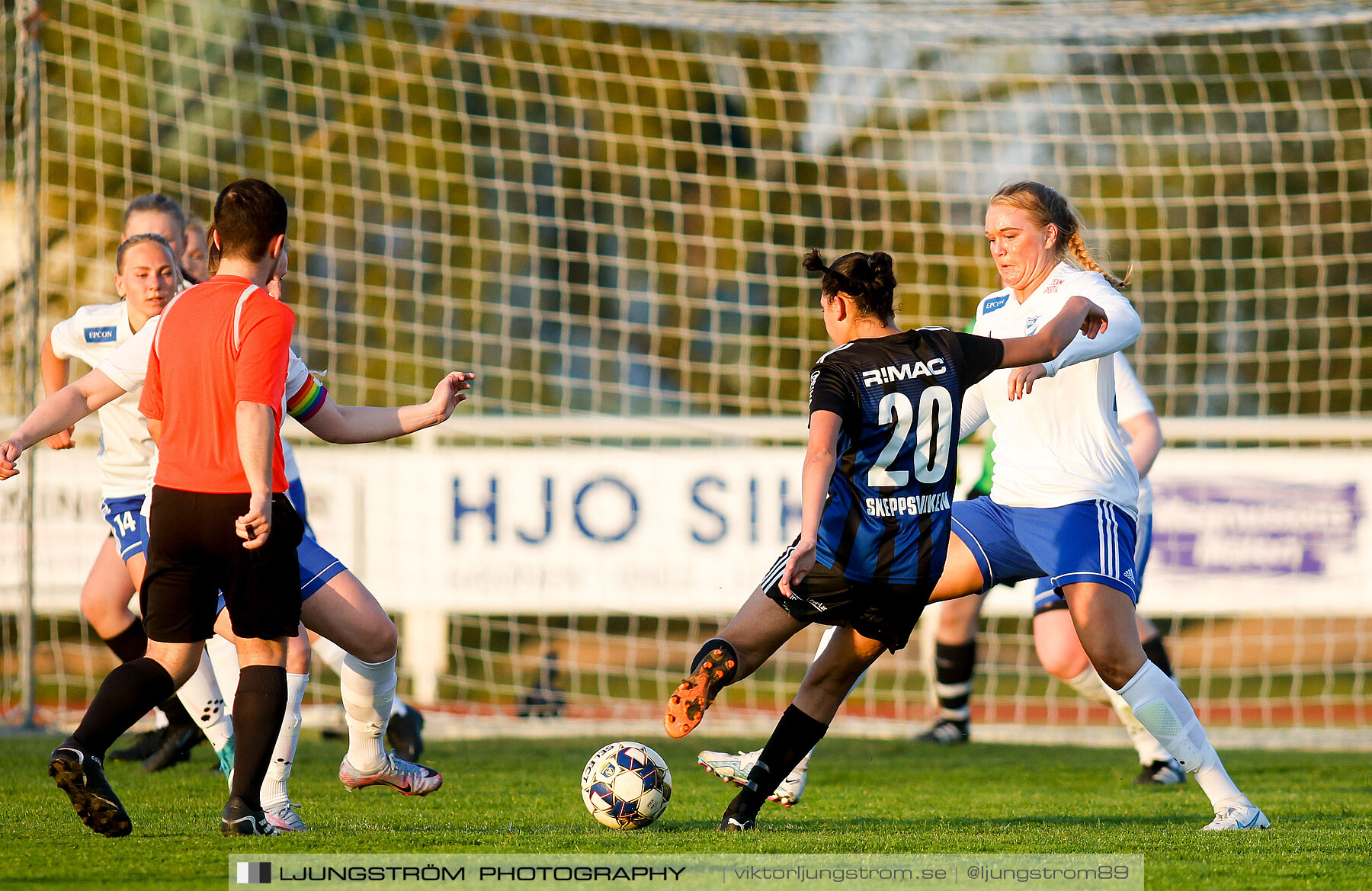 IFK Hjo-Skövde KIK 0-4,dam,Guldkroksvallen,Hjo,Sverige,Fotboll,,2023,310584