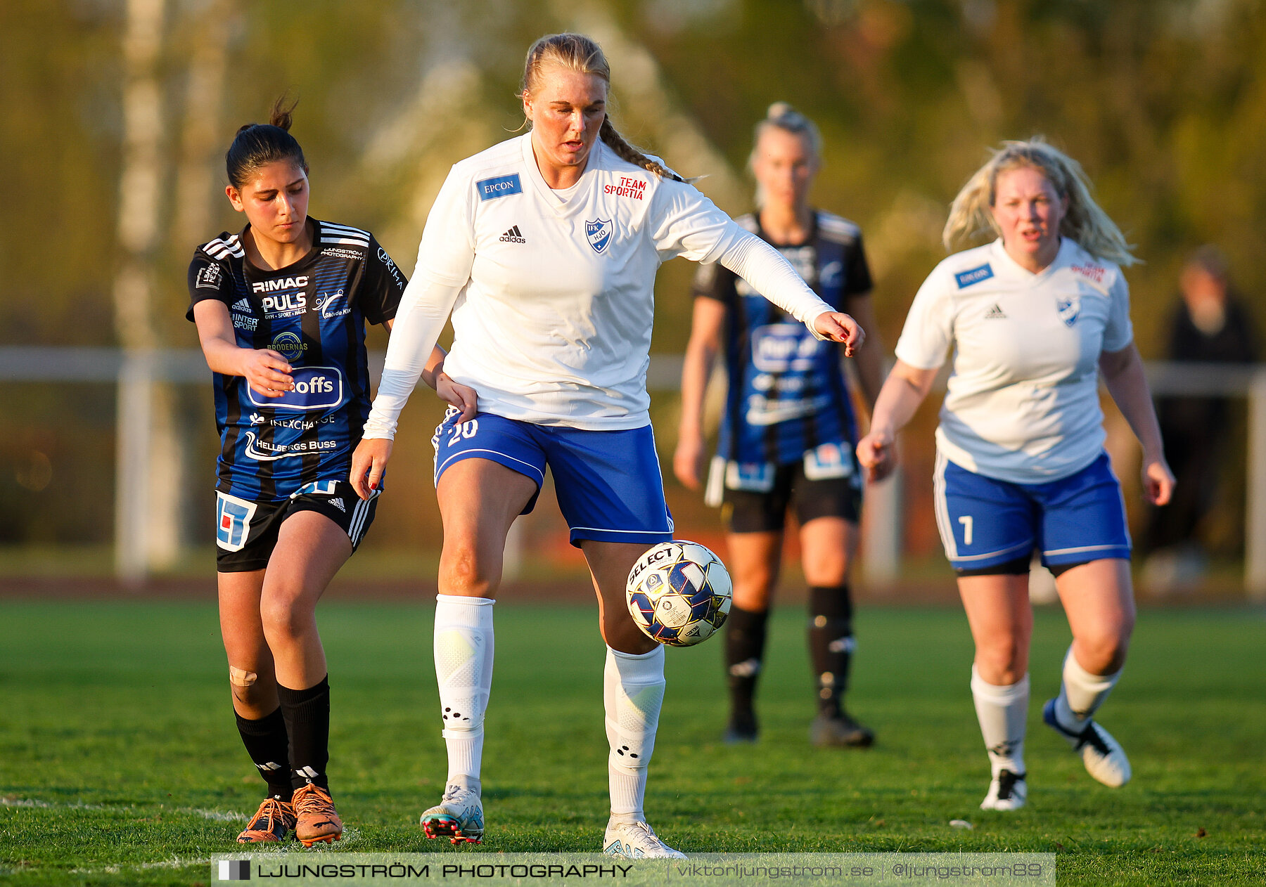 IFK Hjo-Skövde KIK 0-4,dam,Guldkroksvallen,Hjo,Sverige,Fotboll,,2023,310585