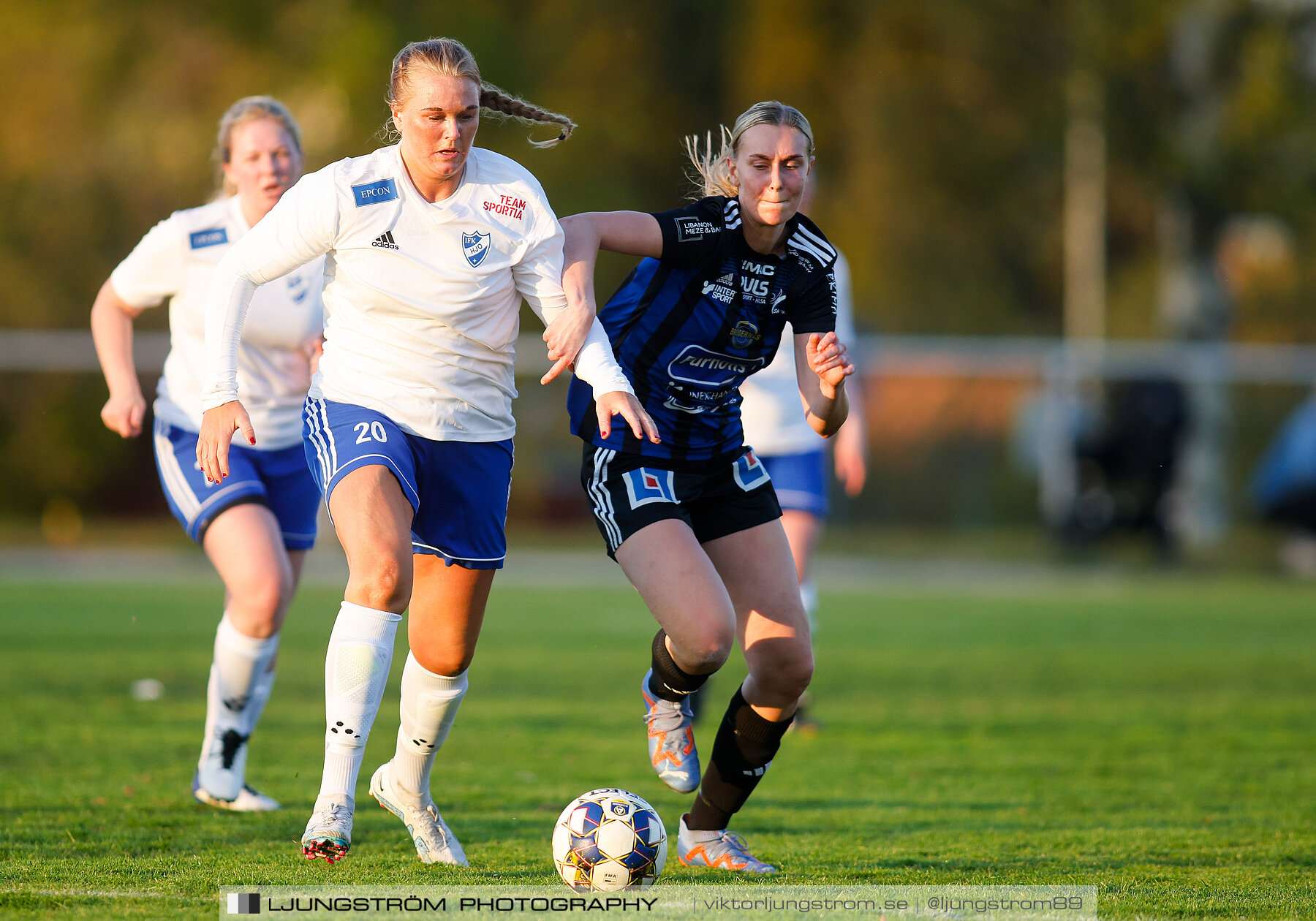 IFK Hjo-Skövde KIK 0-4,dam,Guldkroksvallen,Hjo,Sverige,Fotboll,,2023,310586