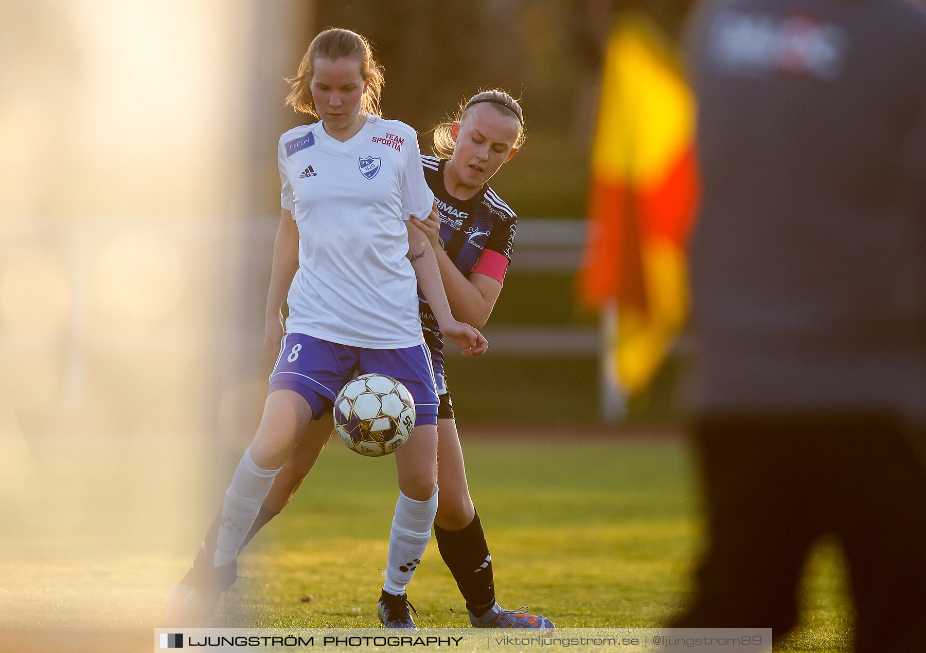 IFK Hjo-Skövde KIK 0-4,dam,Guldkroksvallen,Hjo,Sverige,Fotboll,,2023,310598