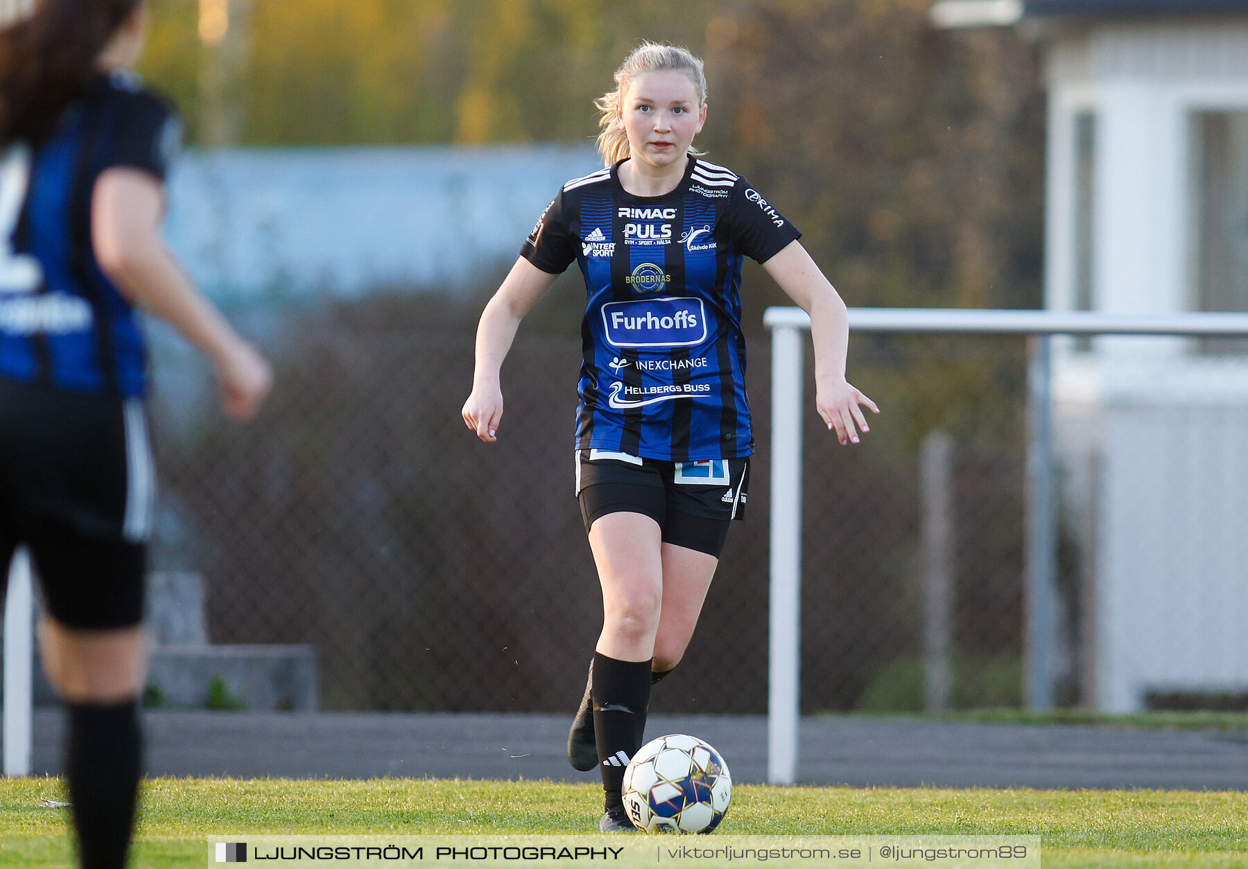 IFK Hjo-Skövde KIK 0-4,dam,Guldkroksvallen,Hjo,Sverige,Fotboll,,2023,310628