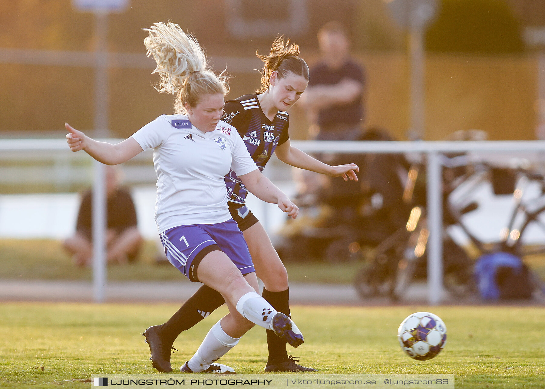 IFK Hjo-Skövde KIK 0-4,dam,Guldkroksvallen,Hjo,Sverige,Fotboll,,2023,310645