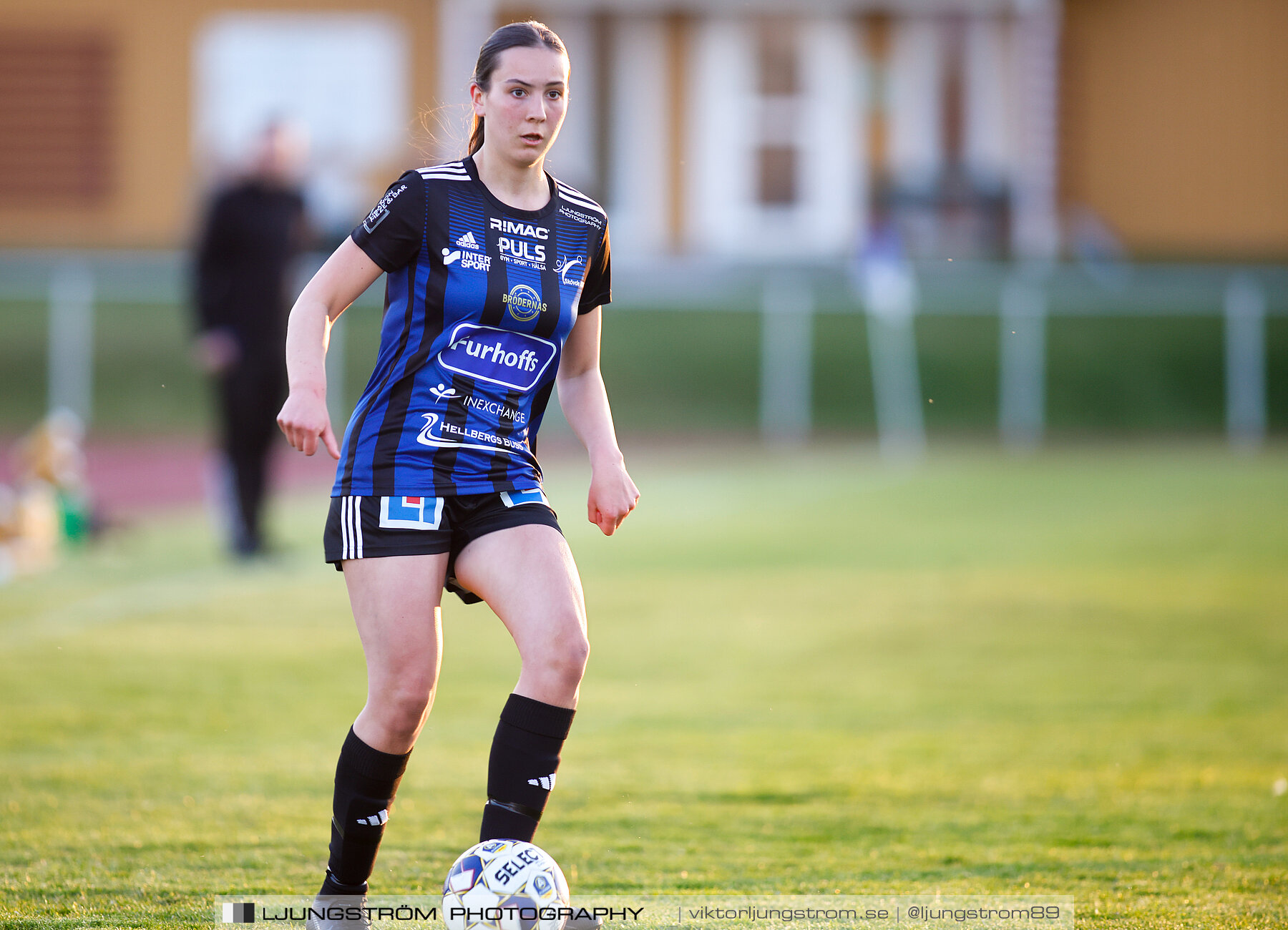 IFK Hjo-Skövde KIK 0-4,dam,Guldkroksvallen,Hjo,Sverige,Fotboll,,2023,310655