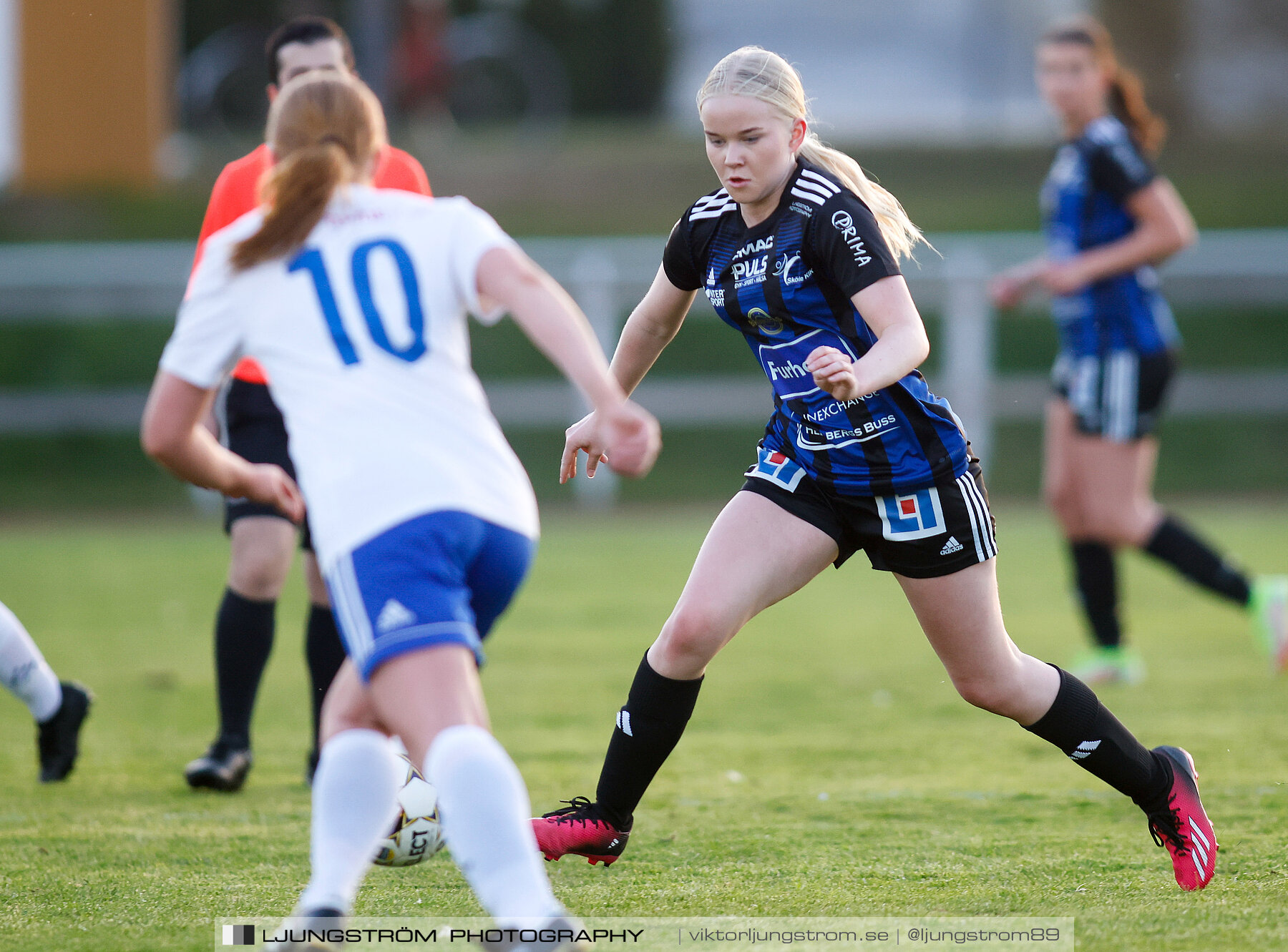 IFK Hjo-Skövde KIK 0-4,dam,Guldkroksvallen,Hjo,Sverige,Fotboll,,2023,310678