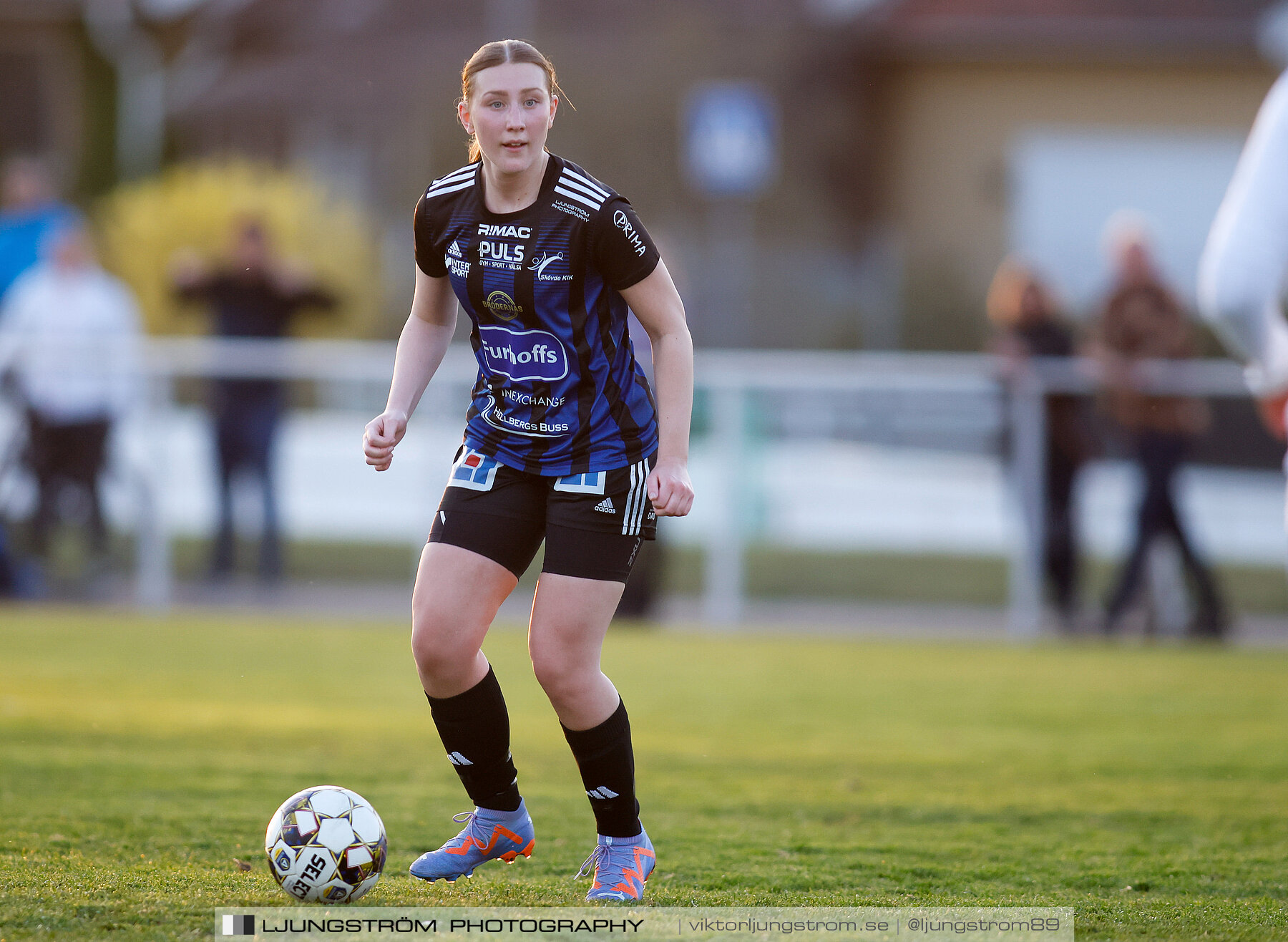 IFK Hjo-Skövde KIK 0-4,dam,Guldkroksvallen,Hjo,Sverige,Fotboll,,2023,310679