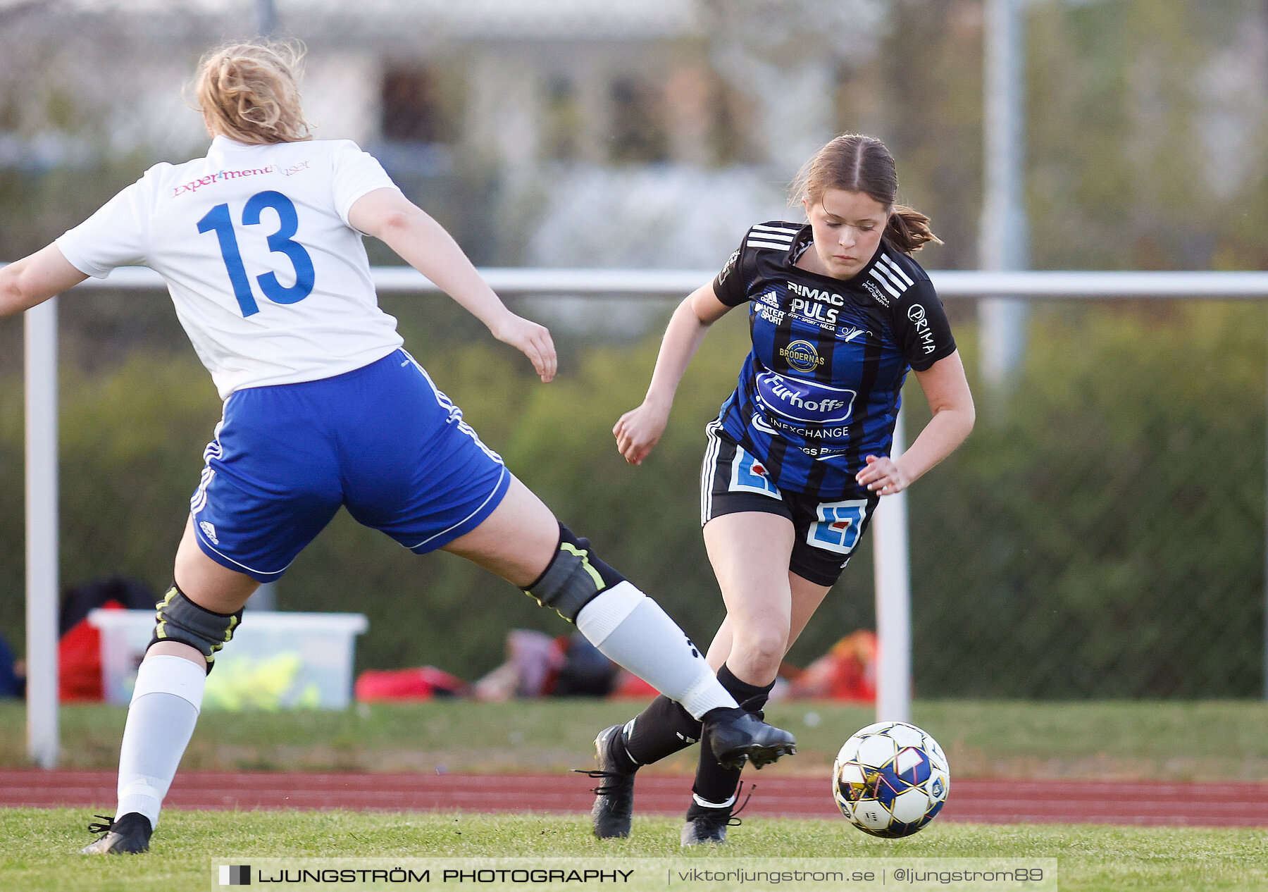 IFK Hjo-Skövde KIK 0-4,dam,Guldkroksvallen,Hjo,Sverige,Fotboll,,2023,310685