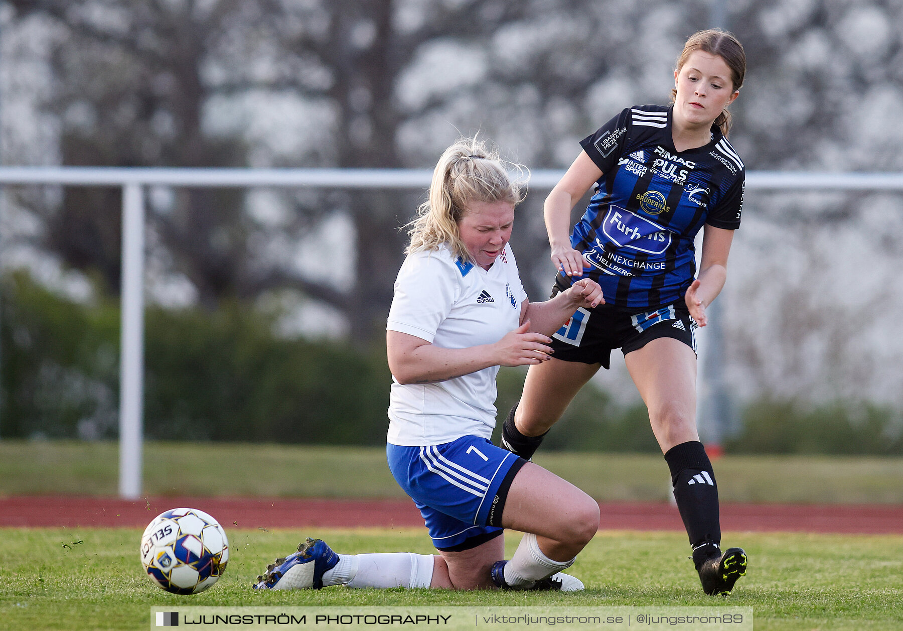 IFK Hjo-Skövde KIK 0-4,dam,Guldkroksvallen,Hjo,Sverige,Fotboll,,2023,310688