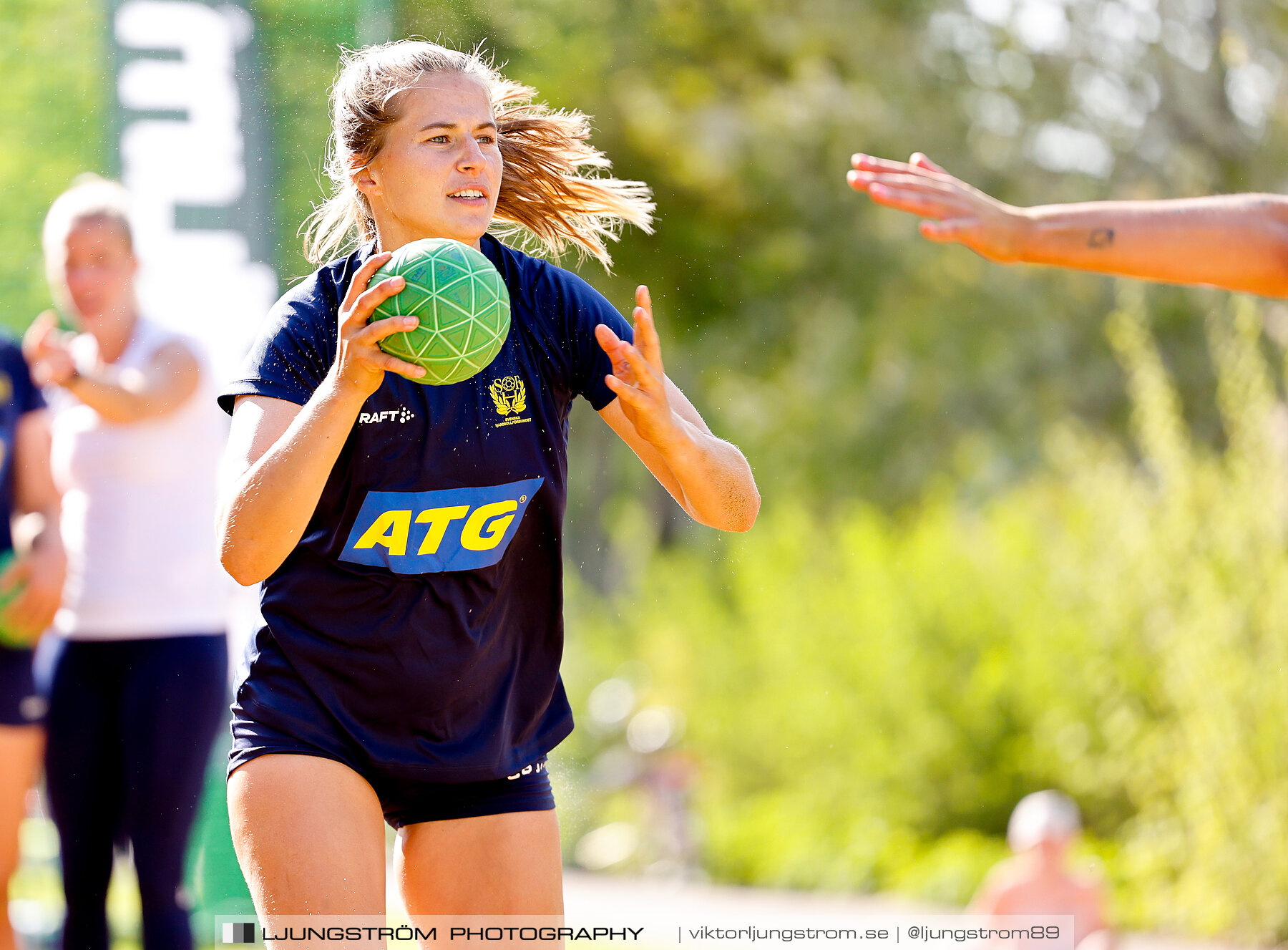 Sverige Dam Beachhandboll Träning,dam,Stöpen Beachhandbollsplan,Stöpen,Sverige,Beachhandboll,Handboll,2023,310809