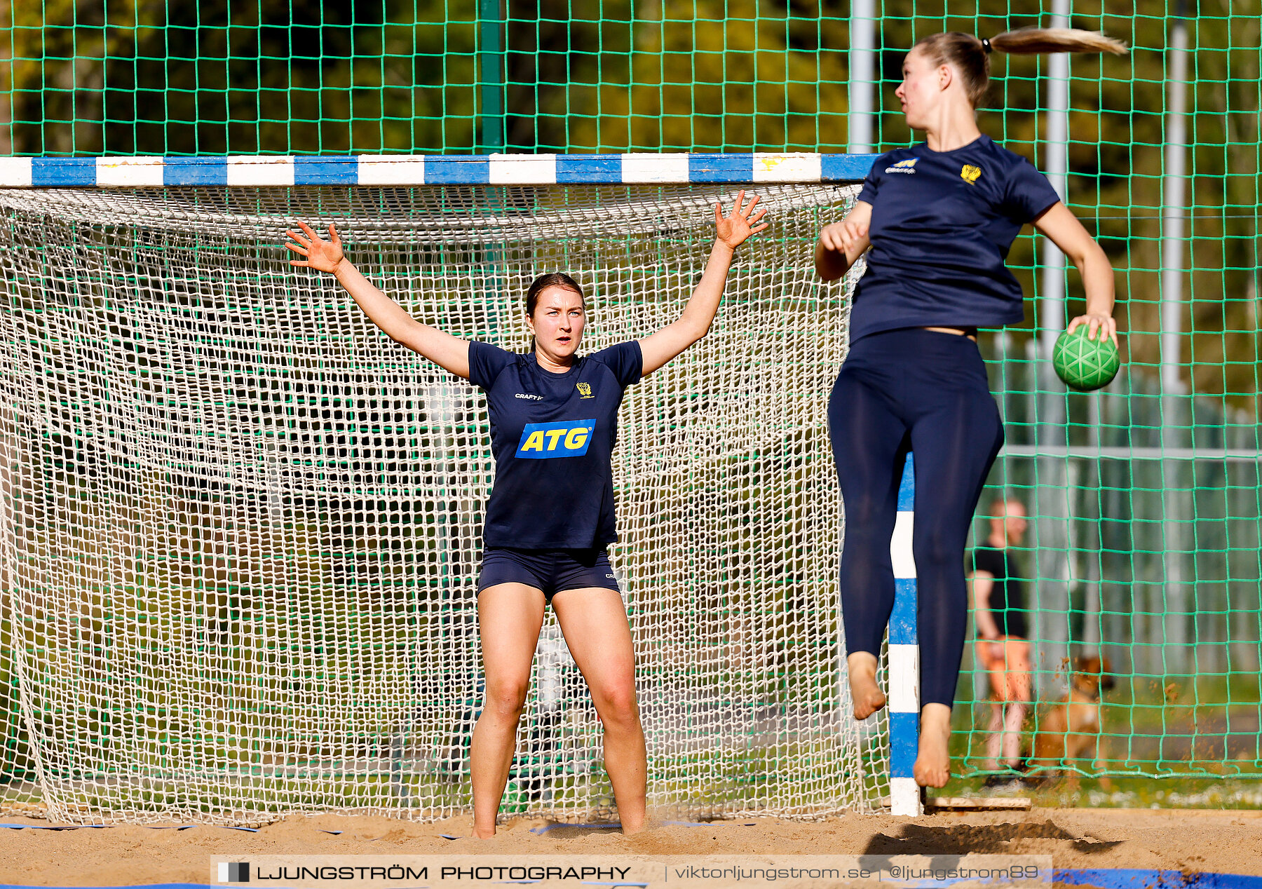 Sverige Dam Beachhandboll Träning,dam,Stöpen Beachhandbollsplan,Stöpen,Sverige,Beachhandboll,Handboll,2023,310861